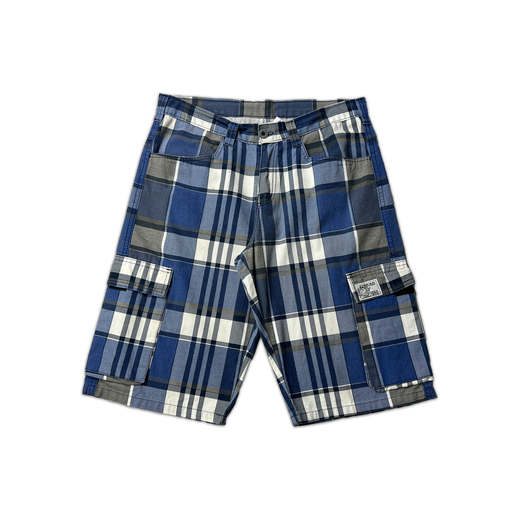 Tookas Freestyle Plaid Cargo Shorts