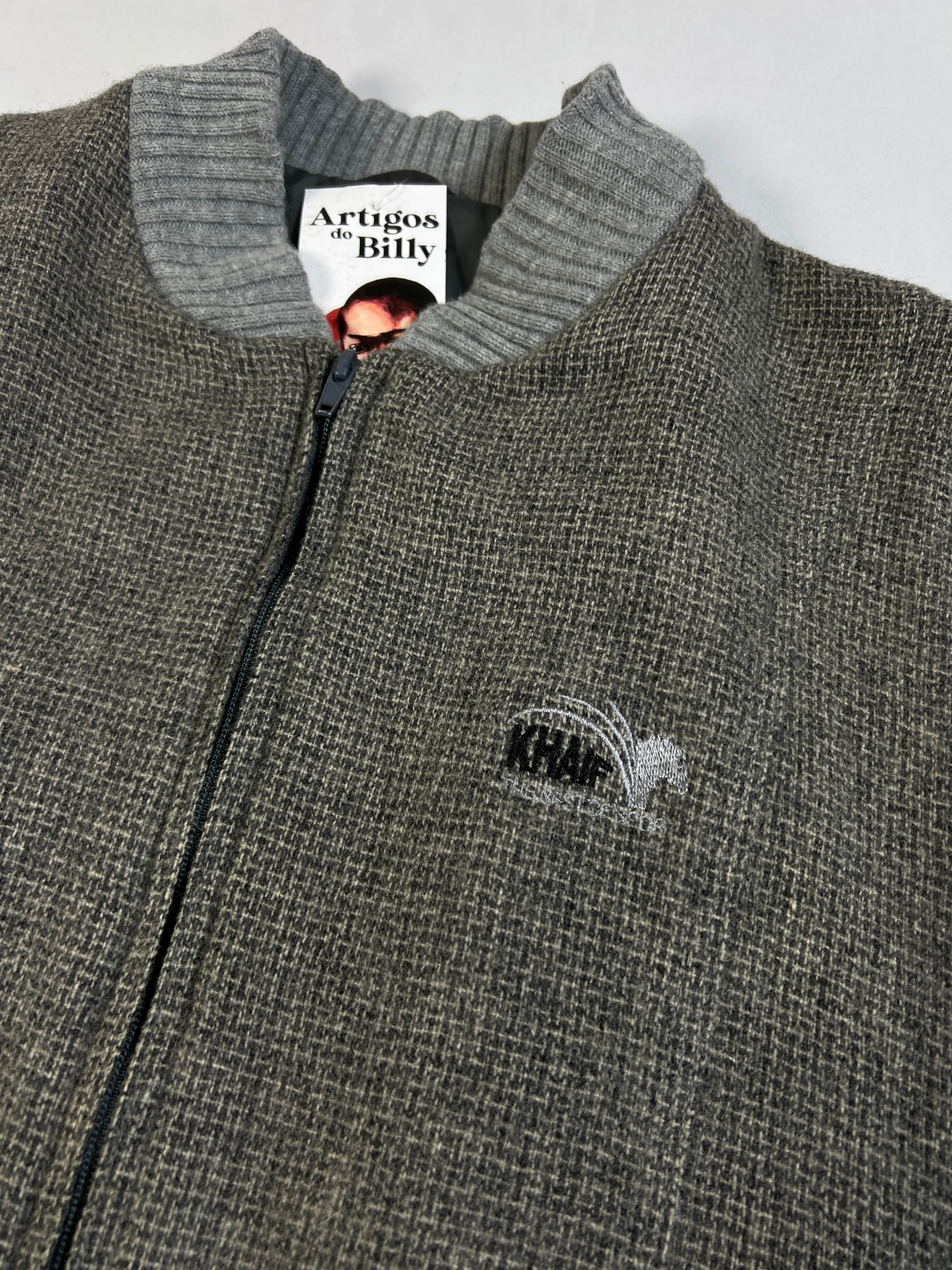 Khalf Wool Bomber Jacket