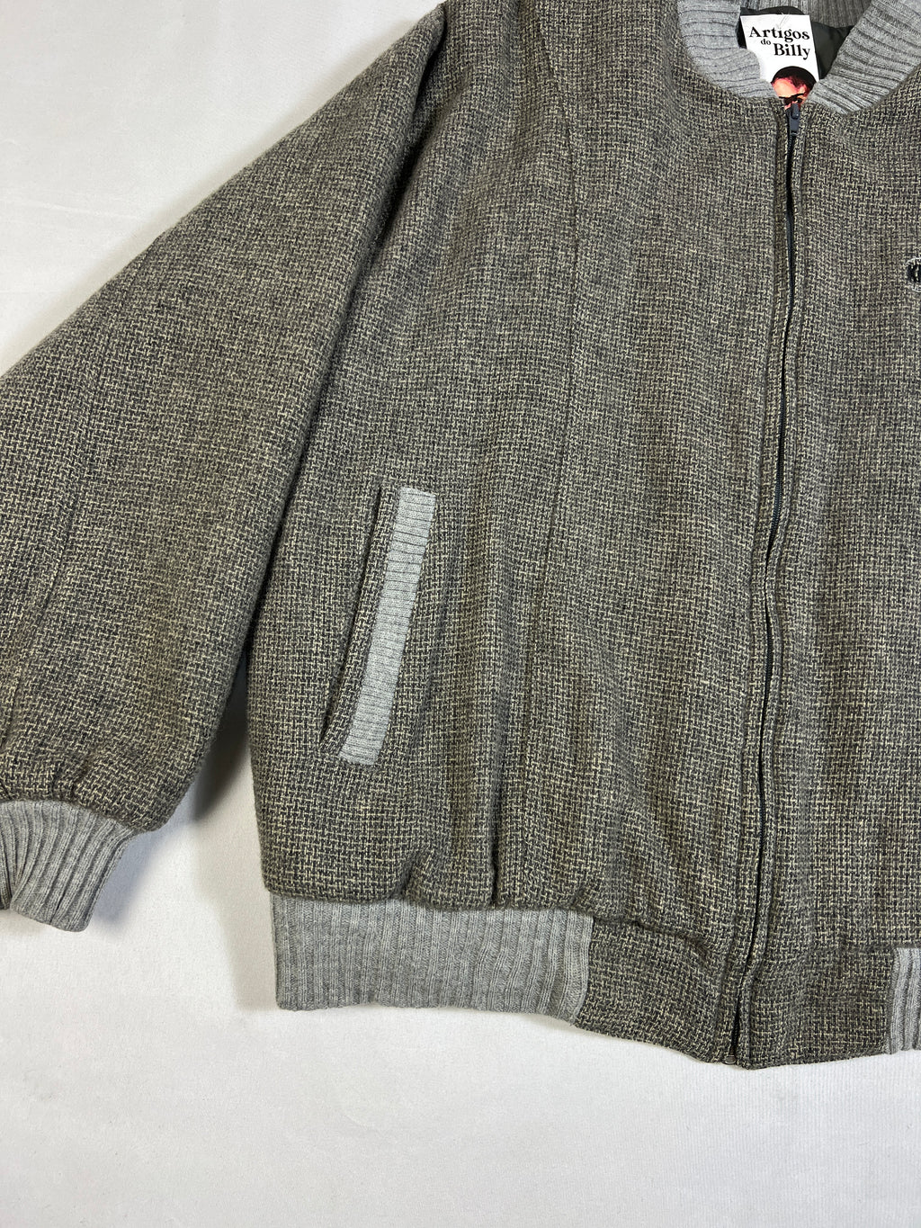 Khalf Wool Bomber Jacket