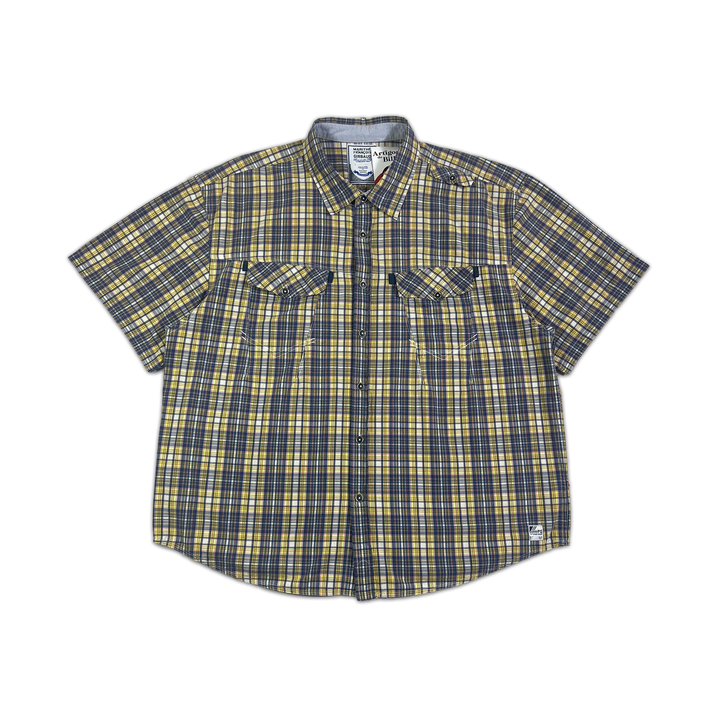 Marithé + François Girbaud Plaid Shirt