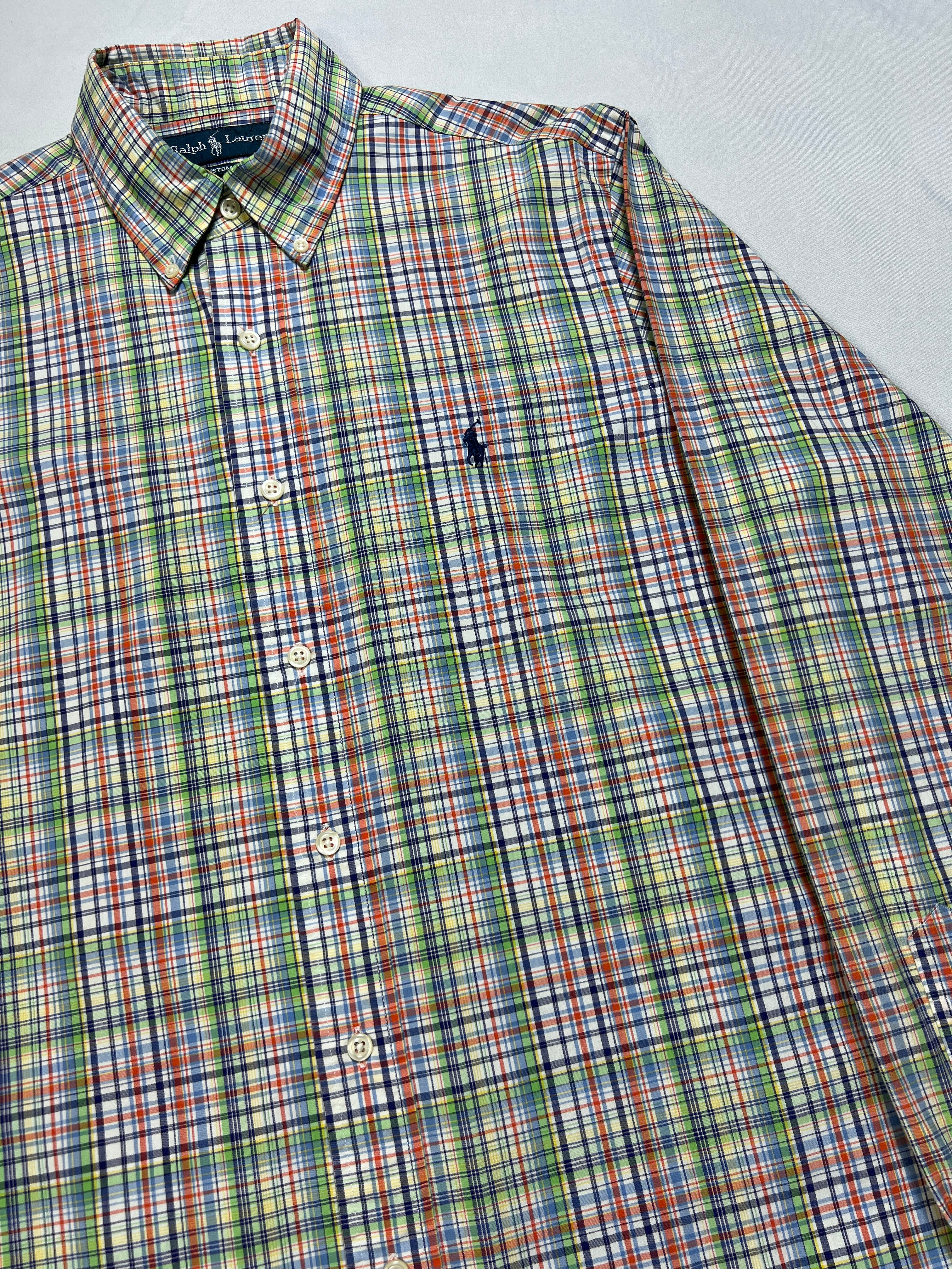 Ralph Lauren Plaid Custom Fit Shirt