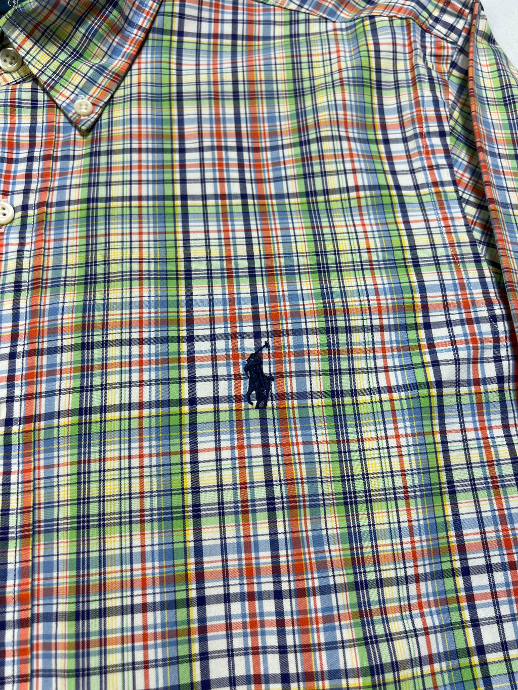 Ralph Lauren Plaid Custom Fit Shirt