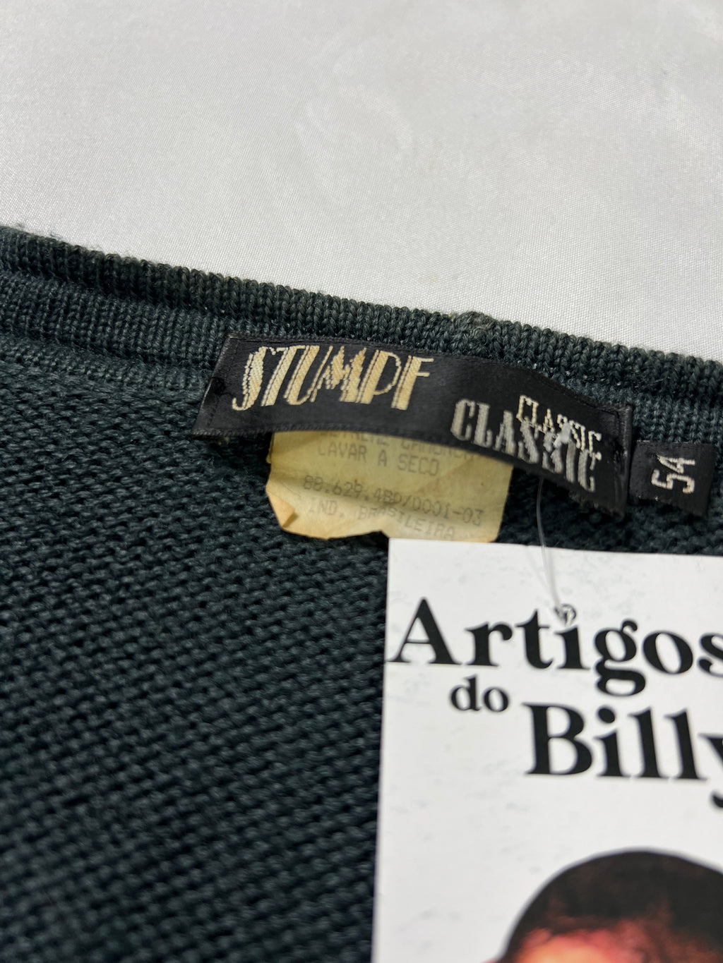 Stumpf Leather Pannel Cardigan