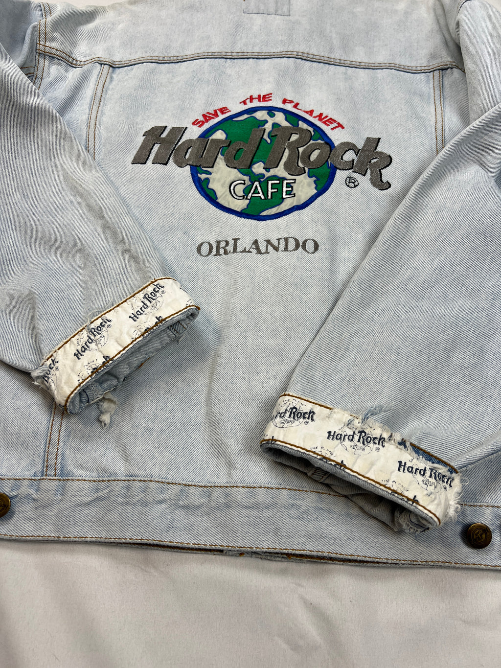 Hard Rock Cafe Orlando Jeans Jacket