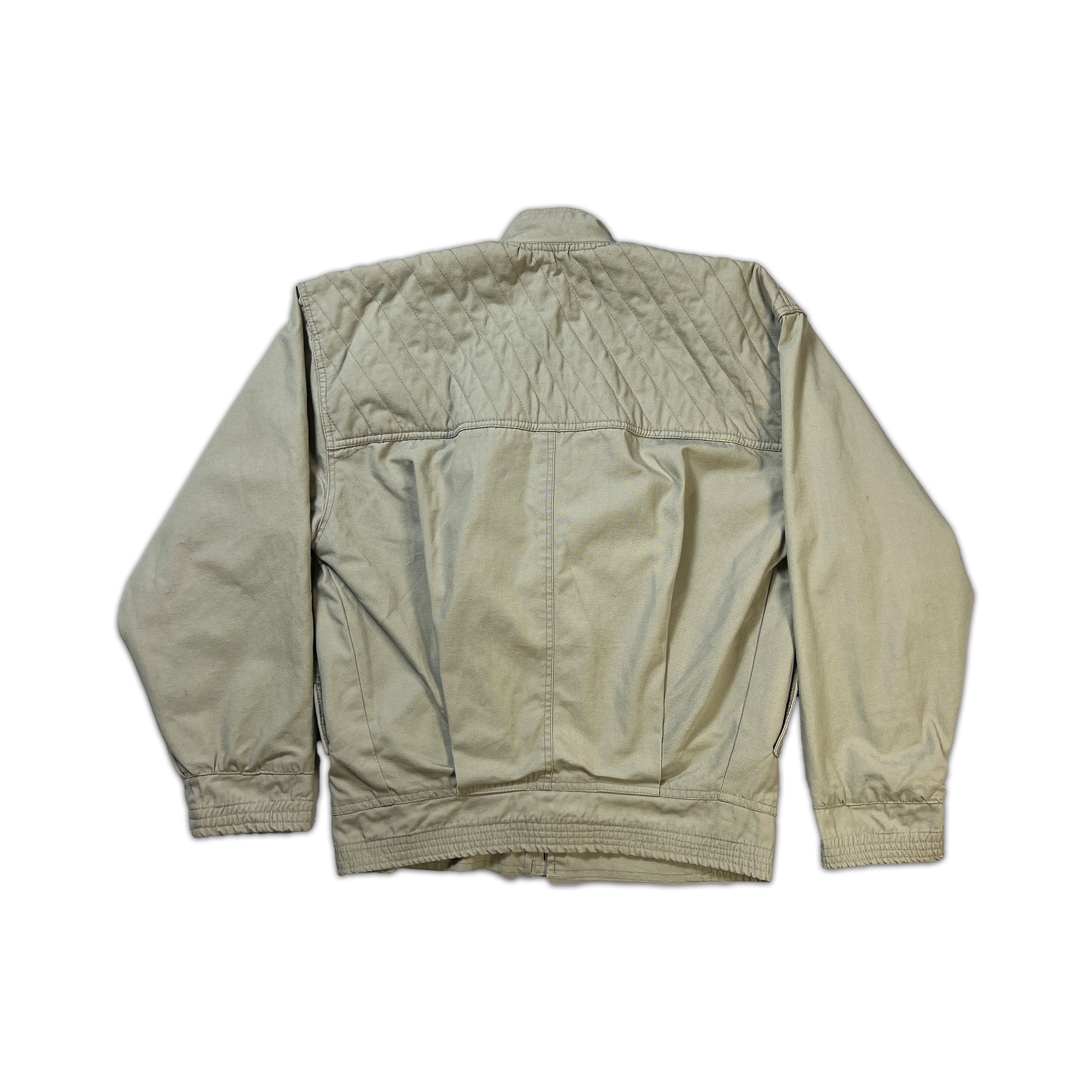 Micherry Quilted Bomber Jacket