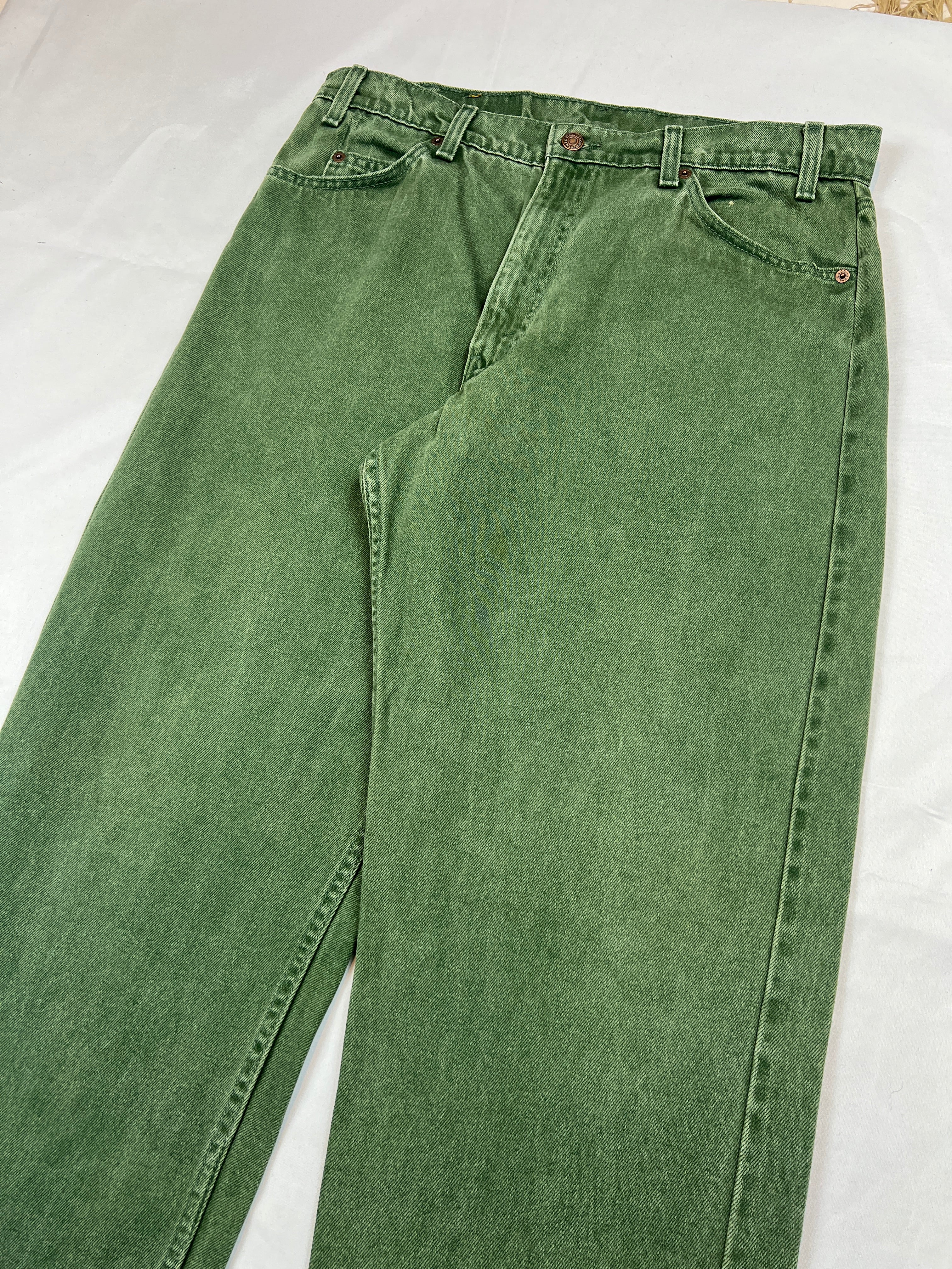 Levi's Loose Fit Orange Tab Jeans