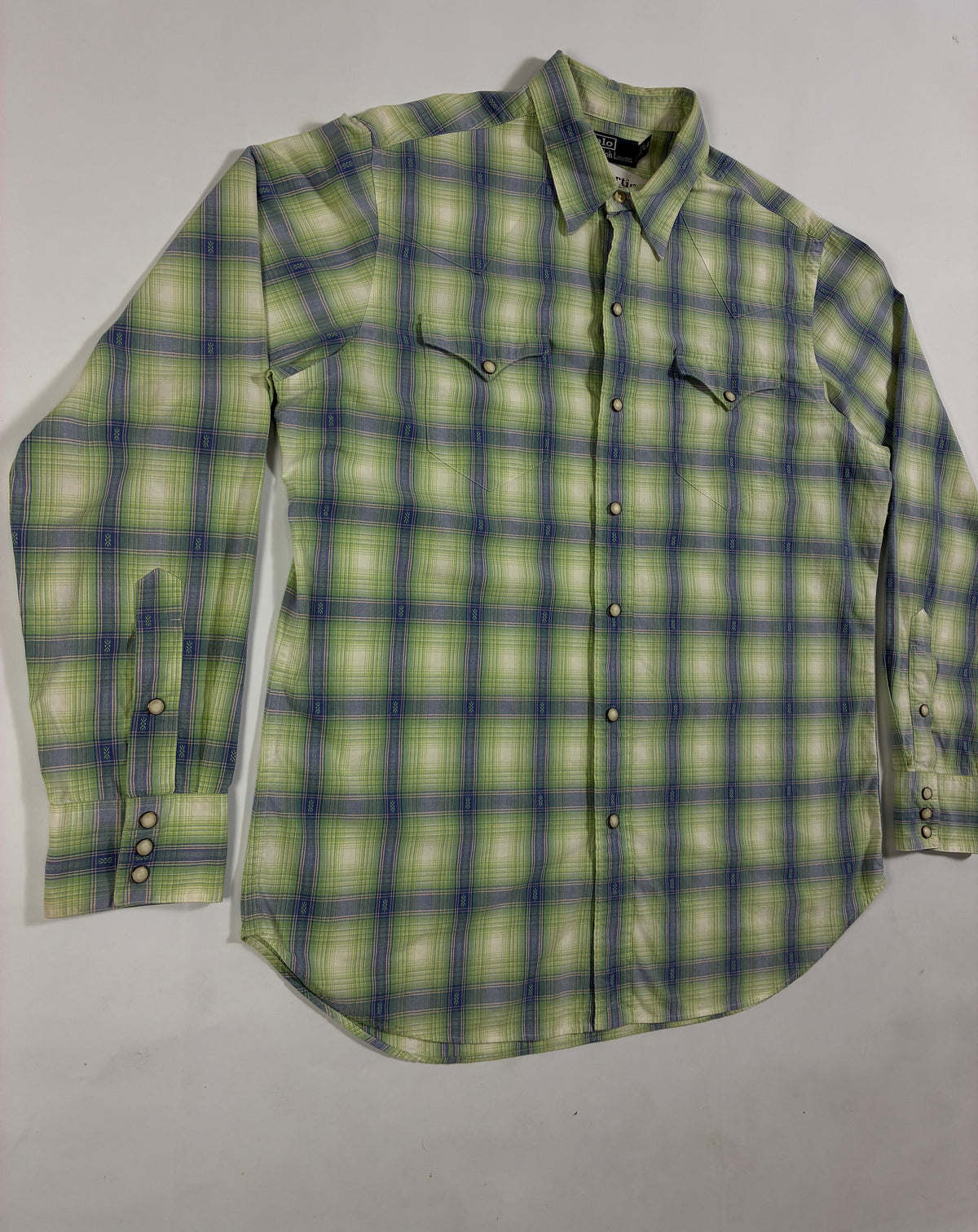 Polo Ralph Lauren Pearl Snap Western Plaid Shirt