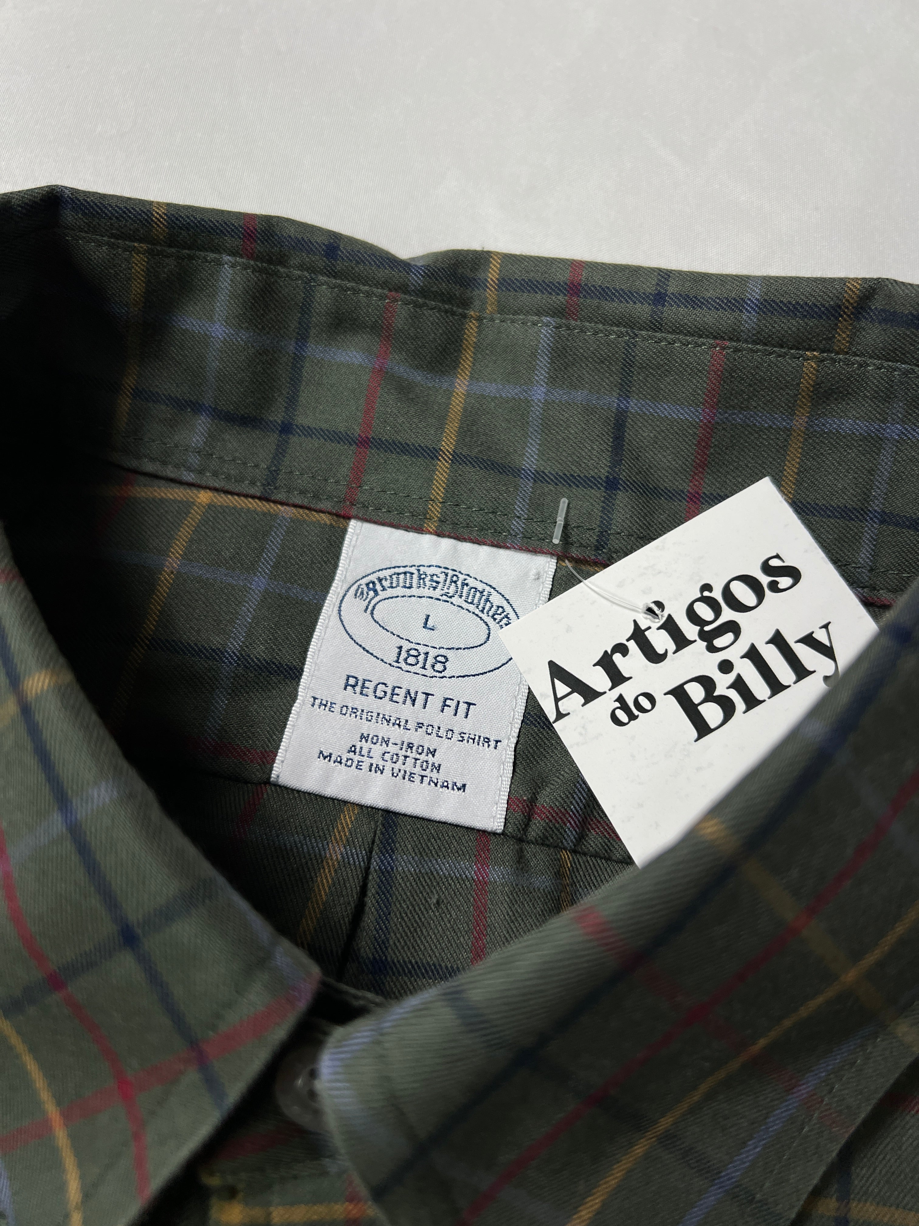 Brooks Brothers Plaid Shirt