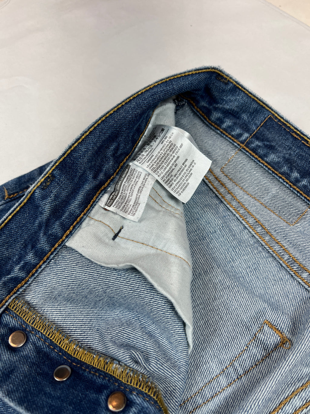 Levi's 501 Button Fly