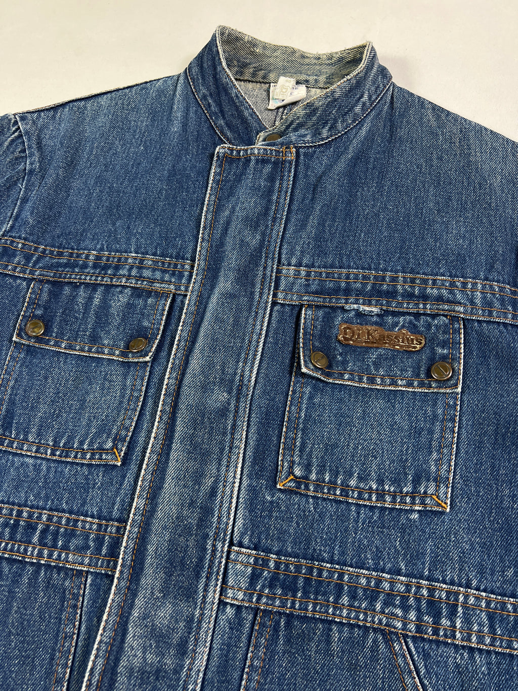 Di Kassius Snap Button Utility Jeans Jacket