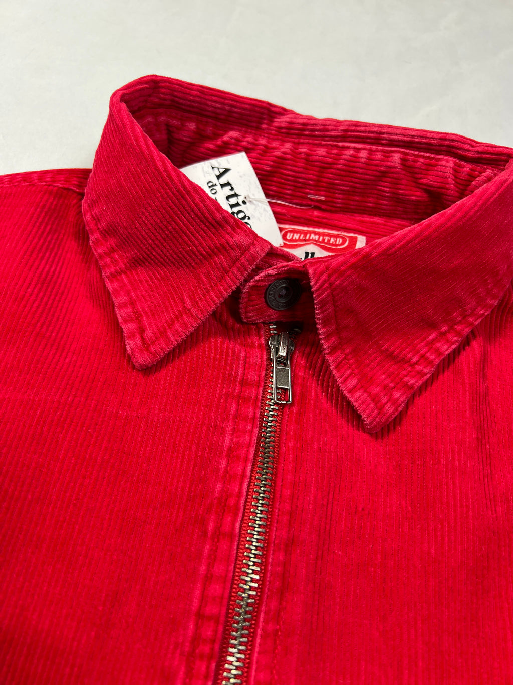 Marlboro Corduroy Halfzip Longsleeve Shirt