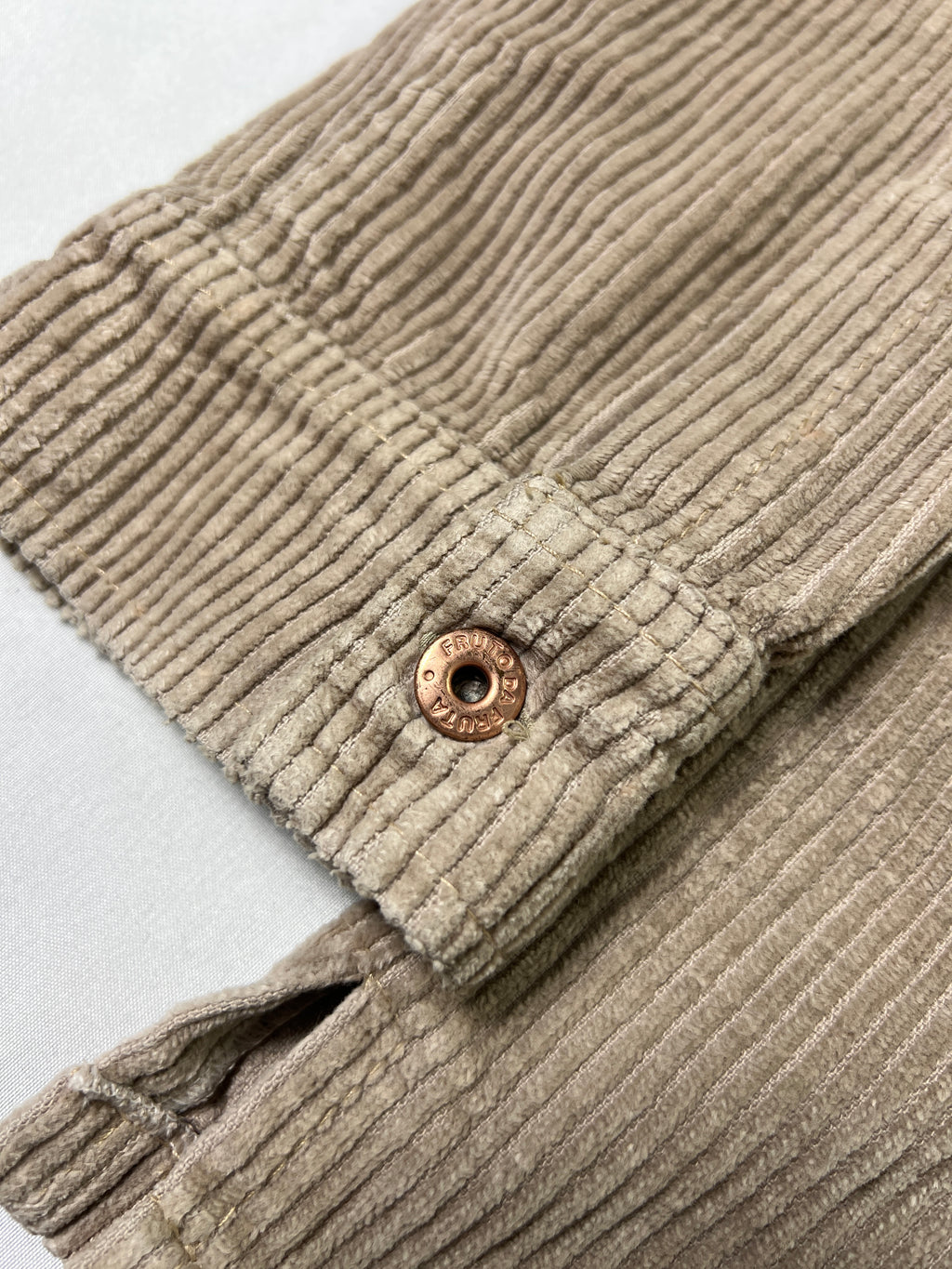 Fruto da Fruta Zip-up Corduroy Chore Jacket
