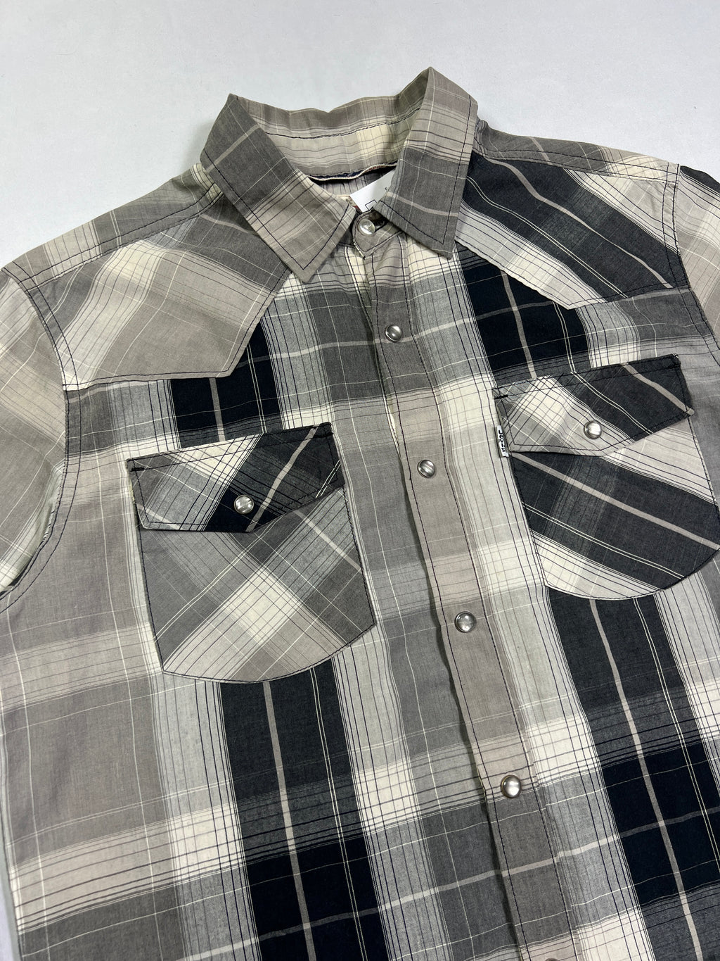 Levi's Pearl Snap Plaid Shirt