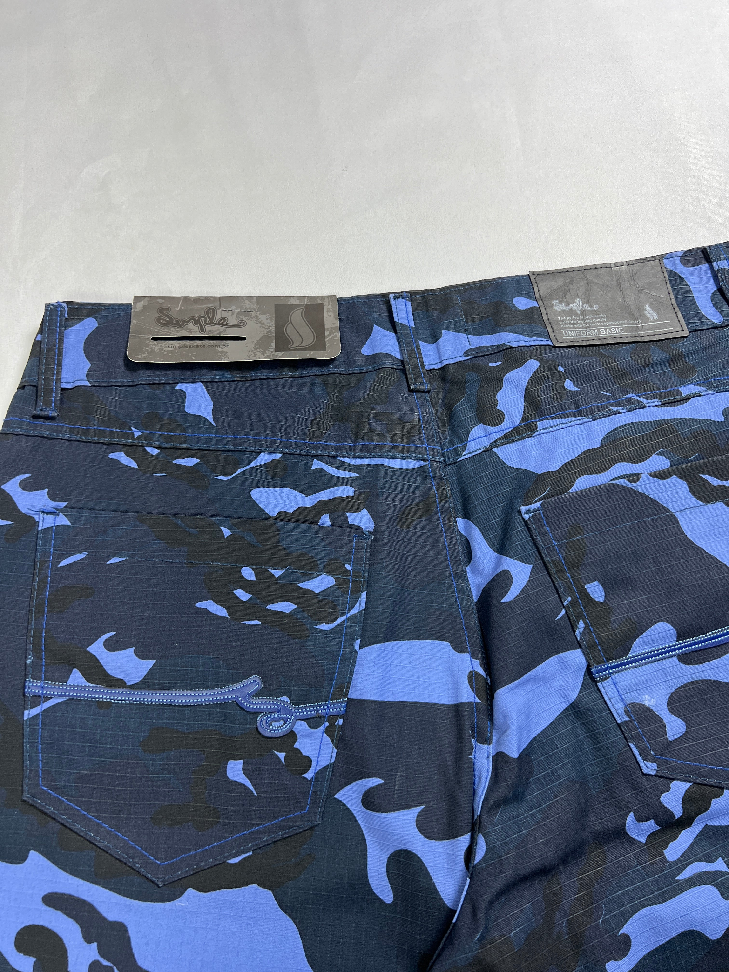 Simple Skate Ripstop Camo Shorts