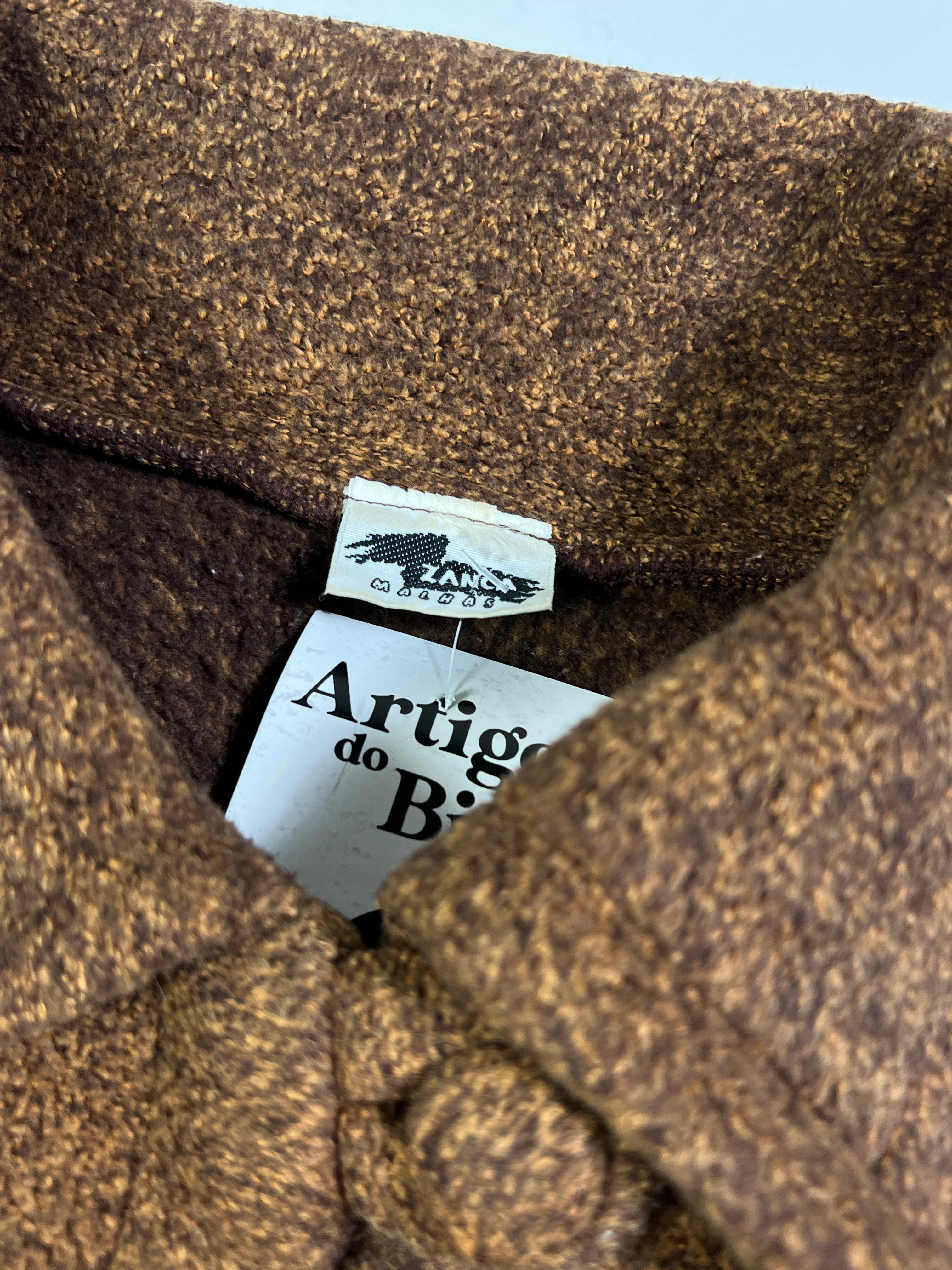 Zanca Malhas Knotted Buttons Jacket
