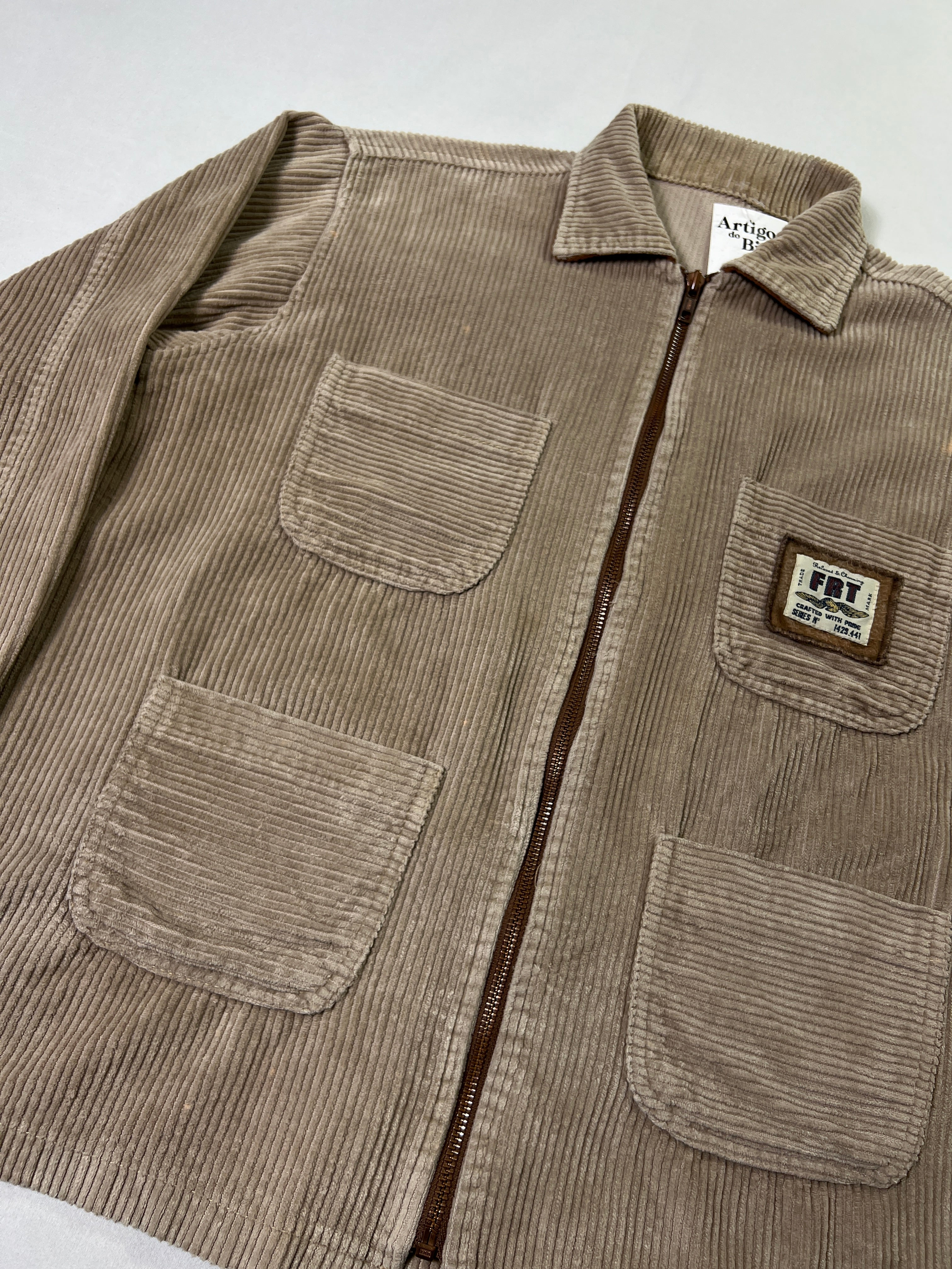 Fruto da Fruta Zip-up Corduroy Chore Jacket