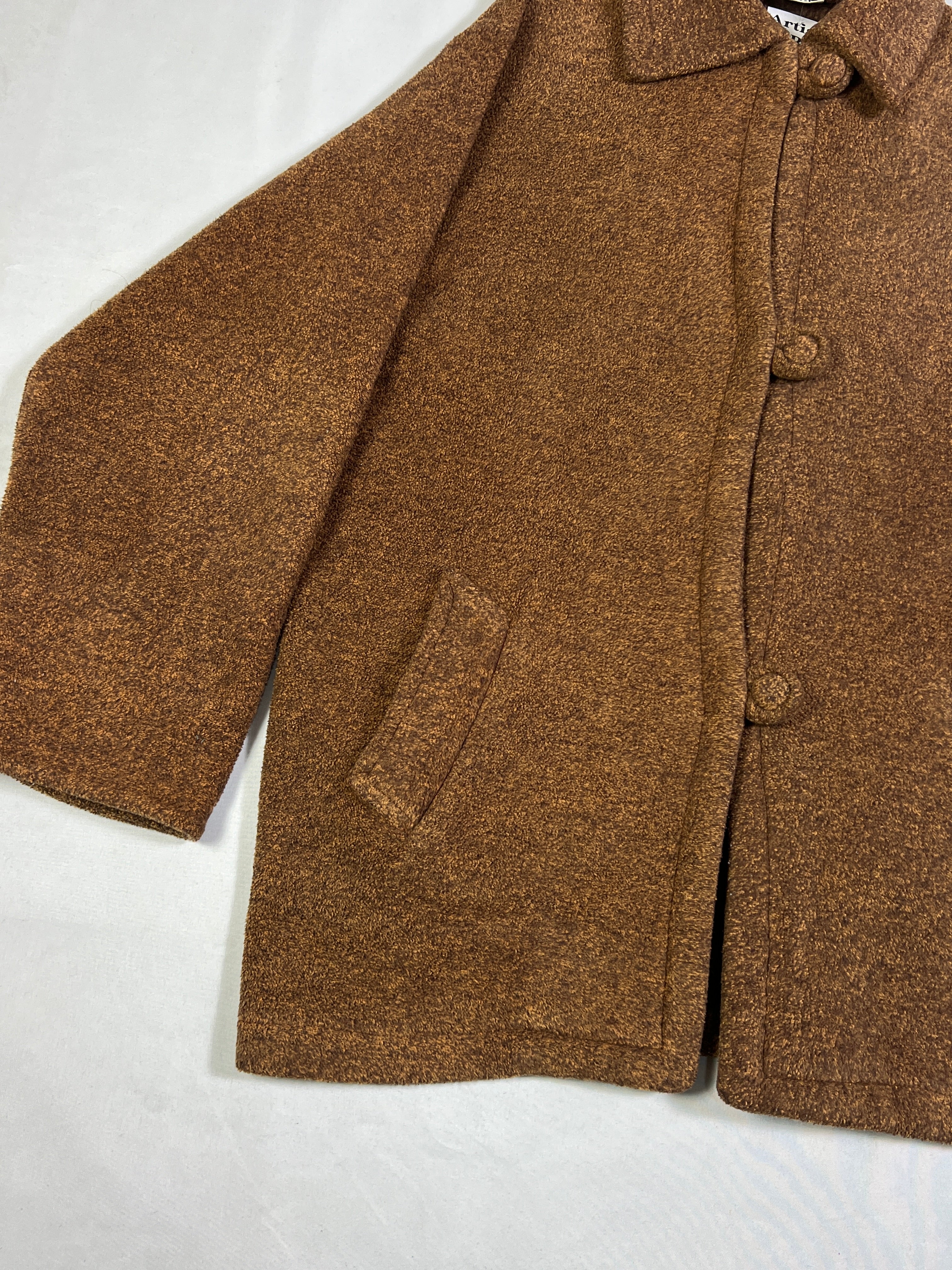 Zanca Malhas Knotted Buttons Jacket