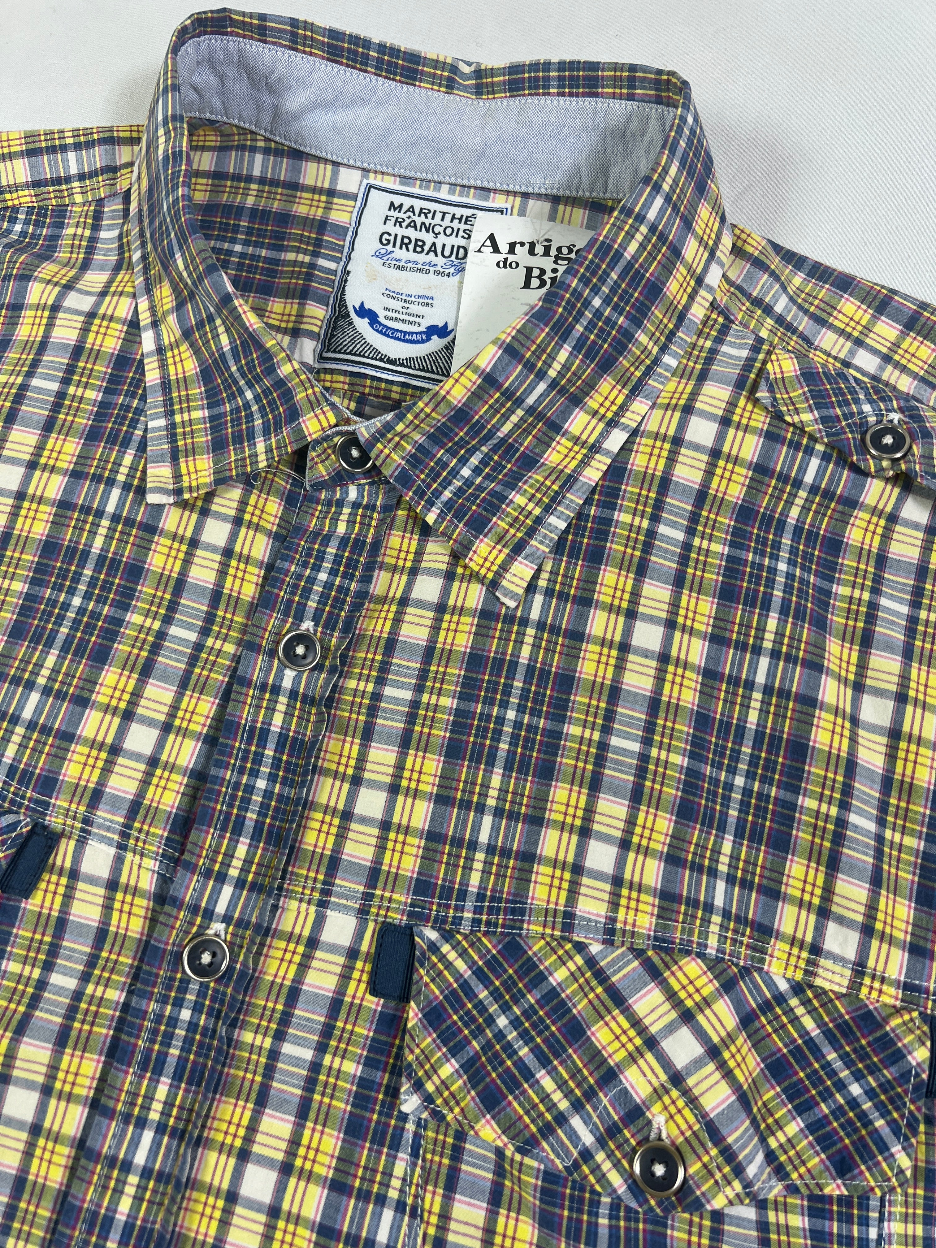 Marithé + François Girbaud Plaid Shirt