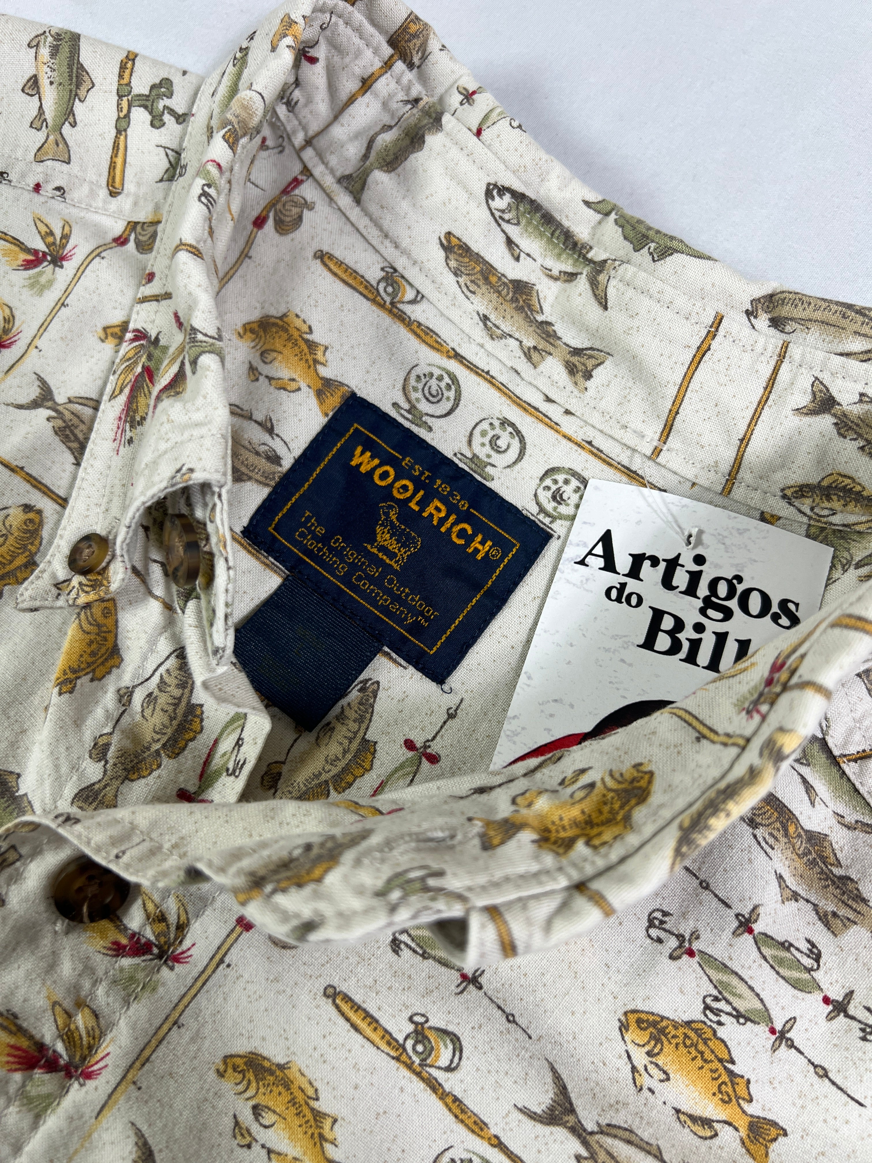 Woolrich Fishing Patterned Shirt