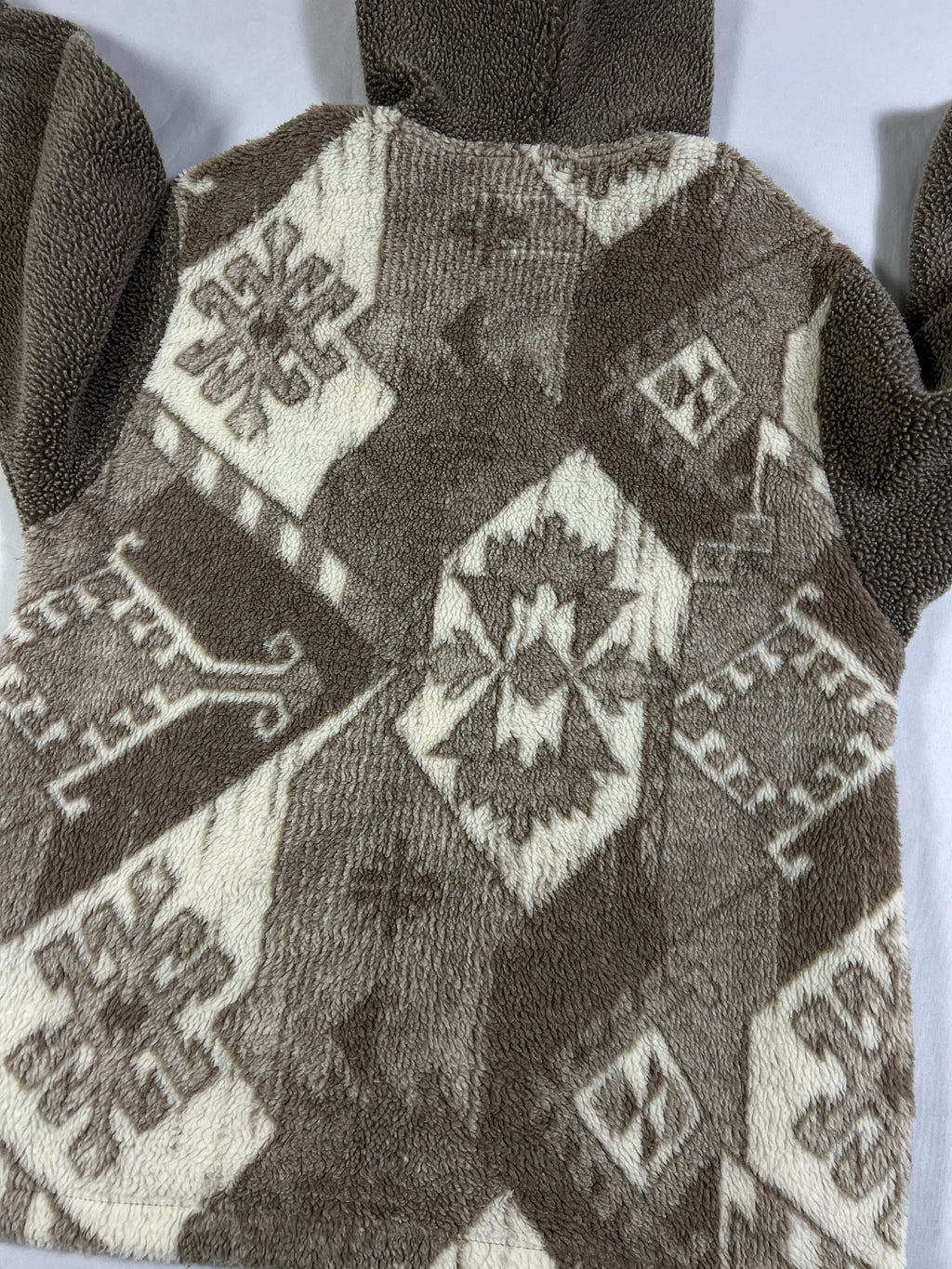 East West Aztec Fleeced Full Zip Jacket
