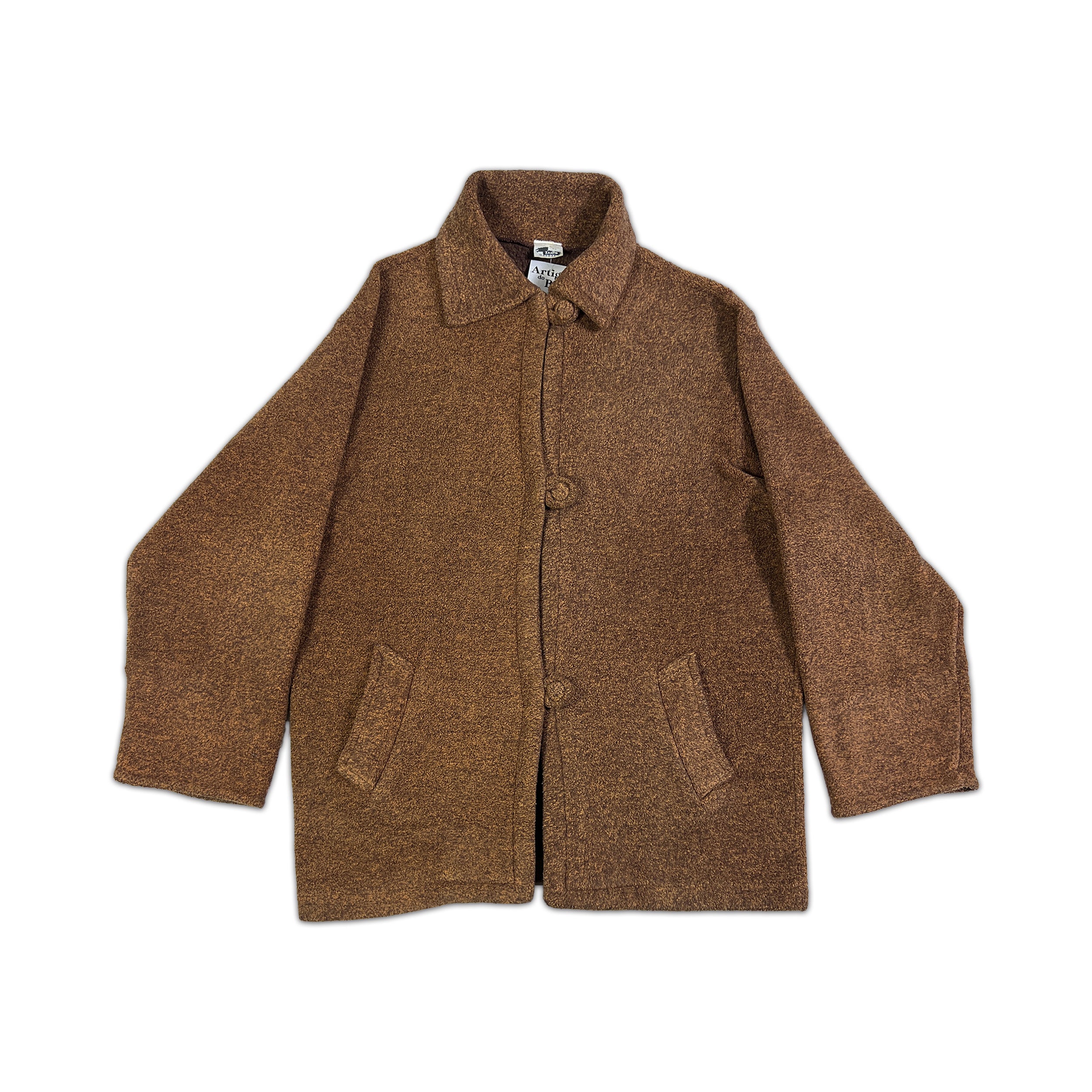 Zanca Malhas Knotted Buttons Jacket