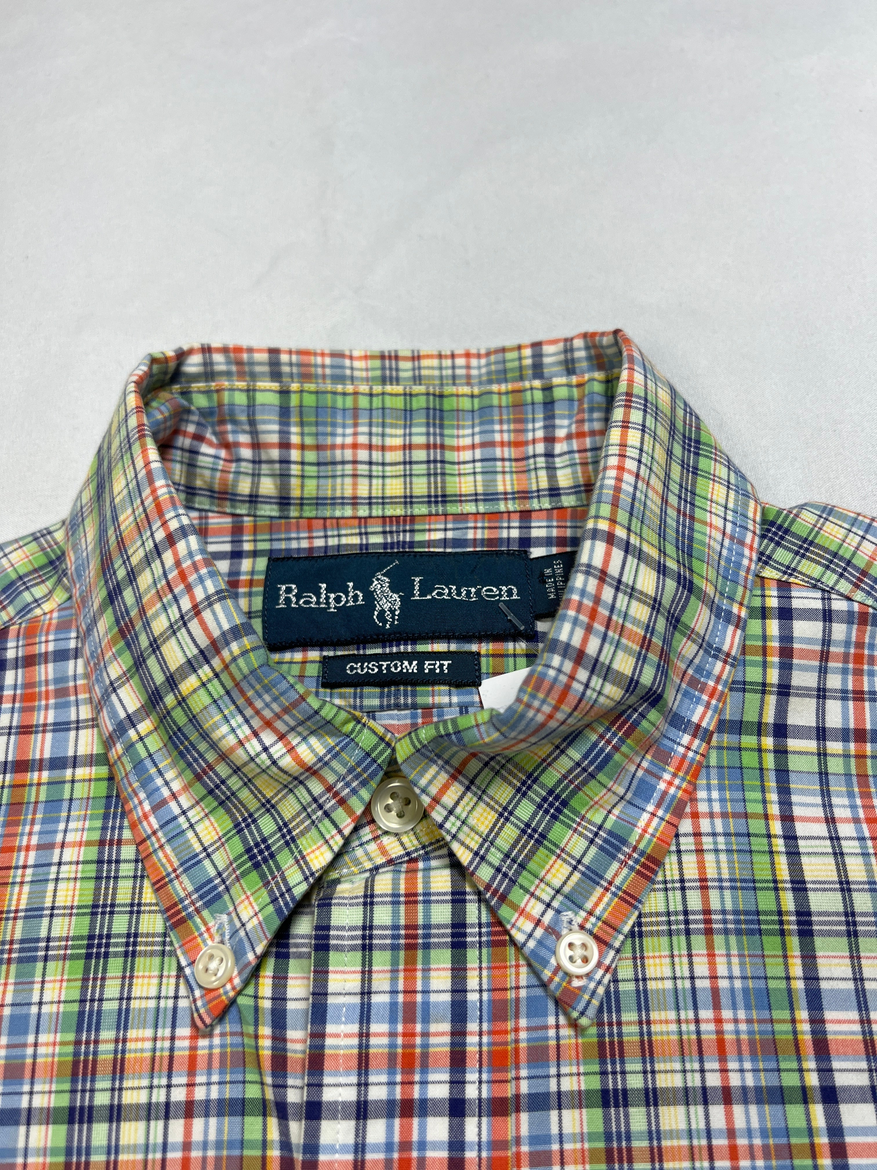 Ralph Lauren Plaid Custom Fit Shirt