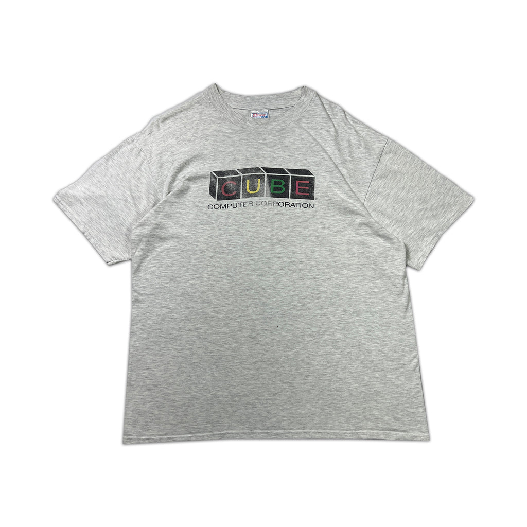 Hanes Beefy Cube Computer T-Shirt