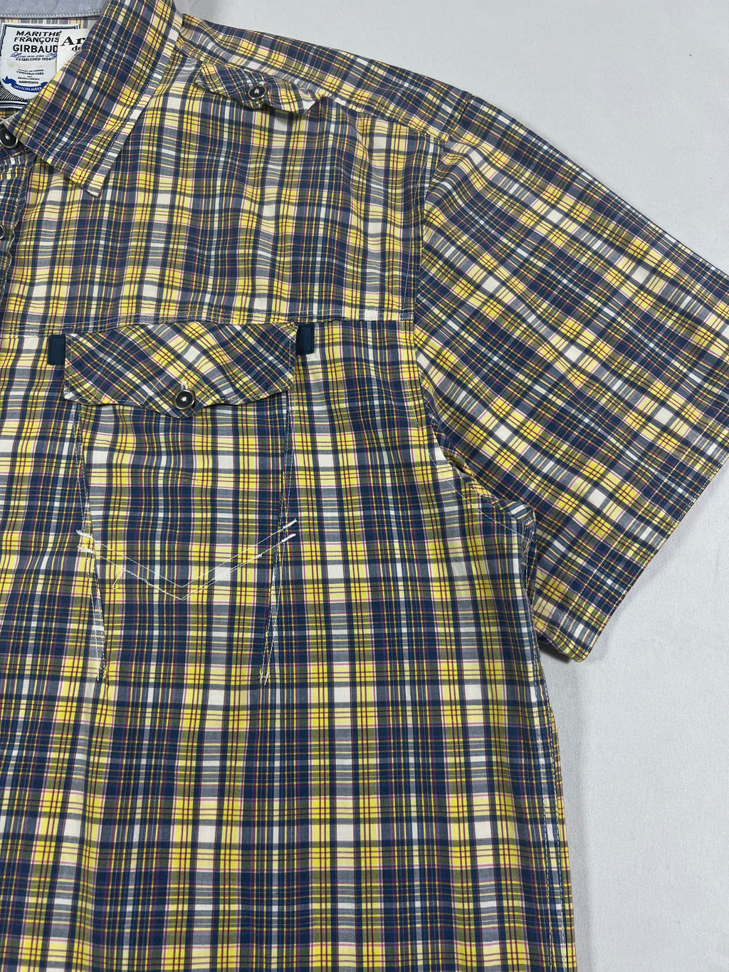 Marithé + François Girbaud Plaid Shirt