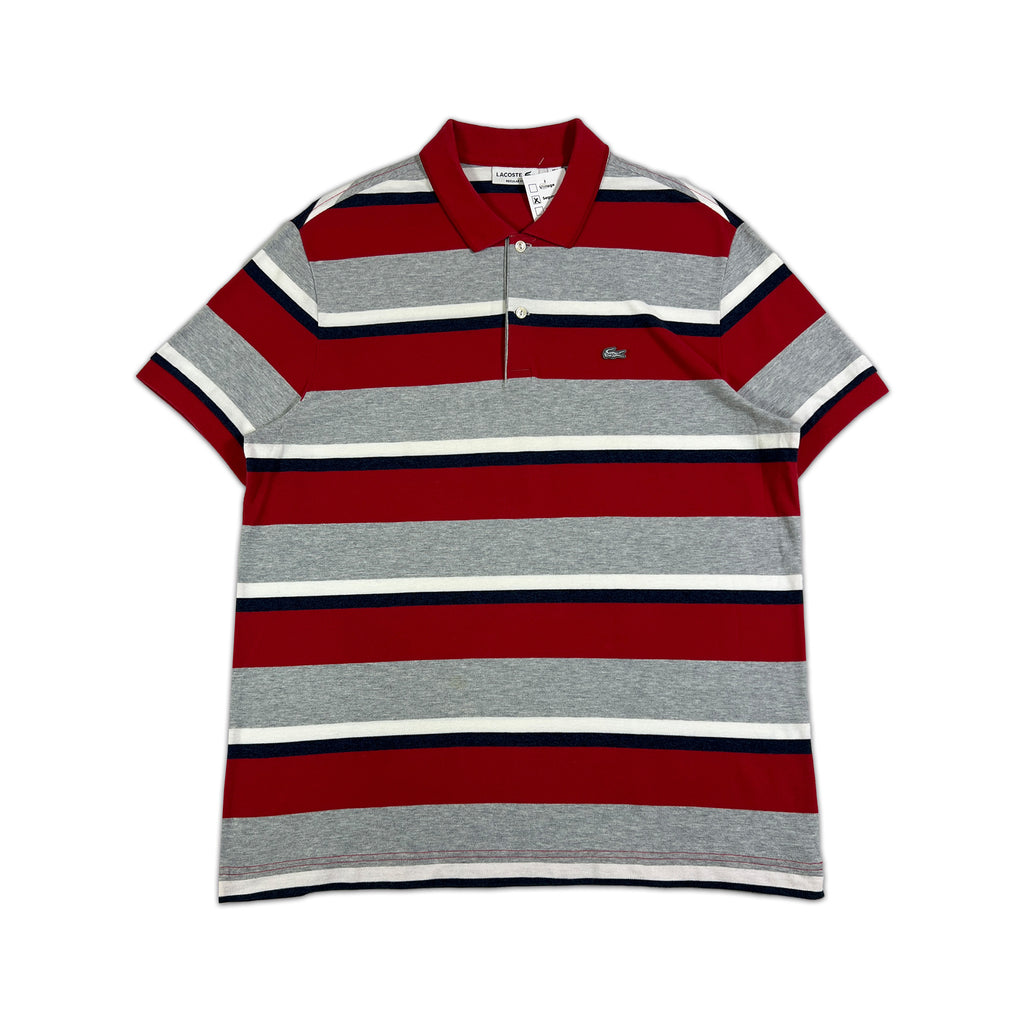 Lacoste Regular Fit Striped Polo Shirt