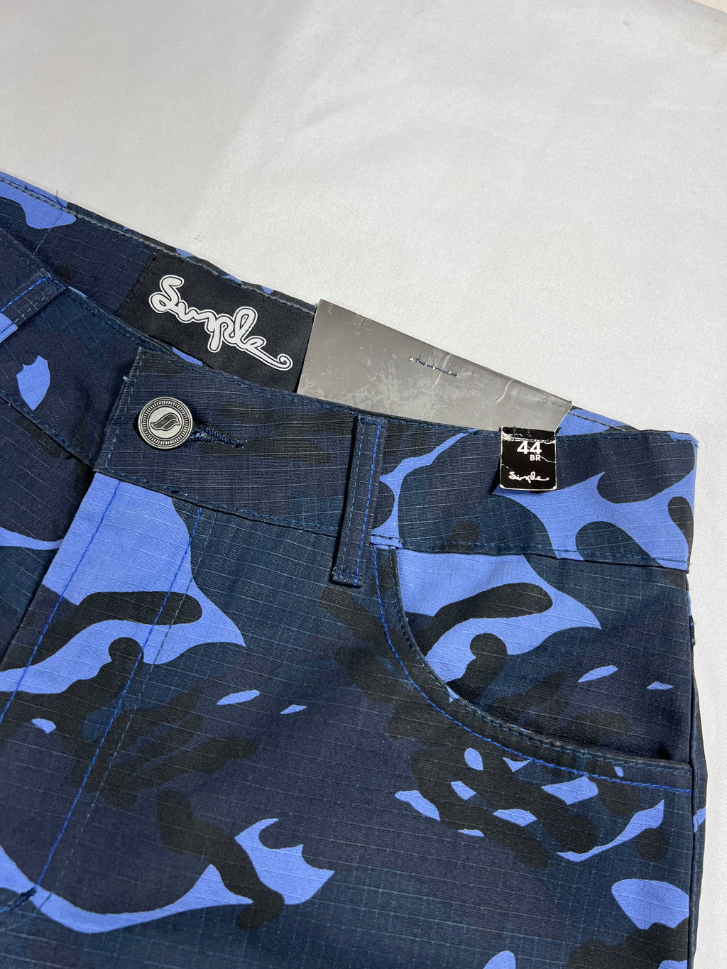 Simple Skate Ripstop Camo Shorts