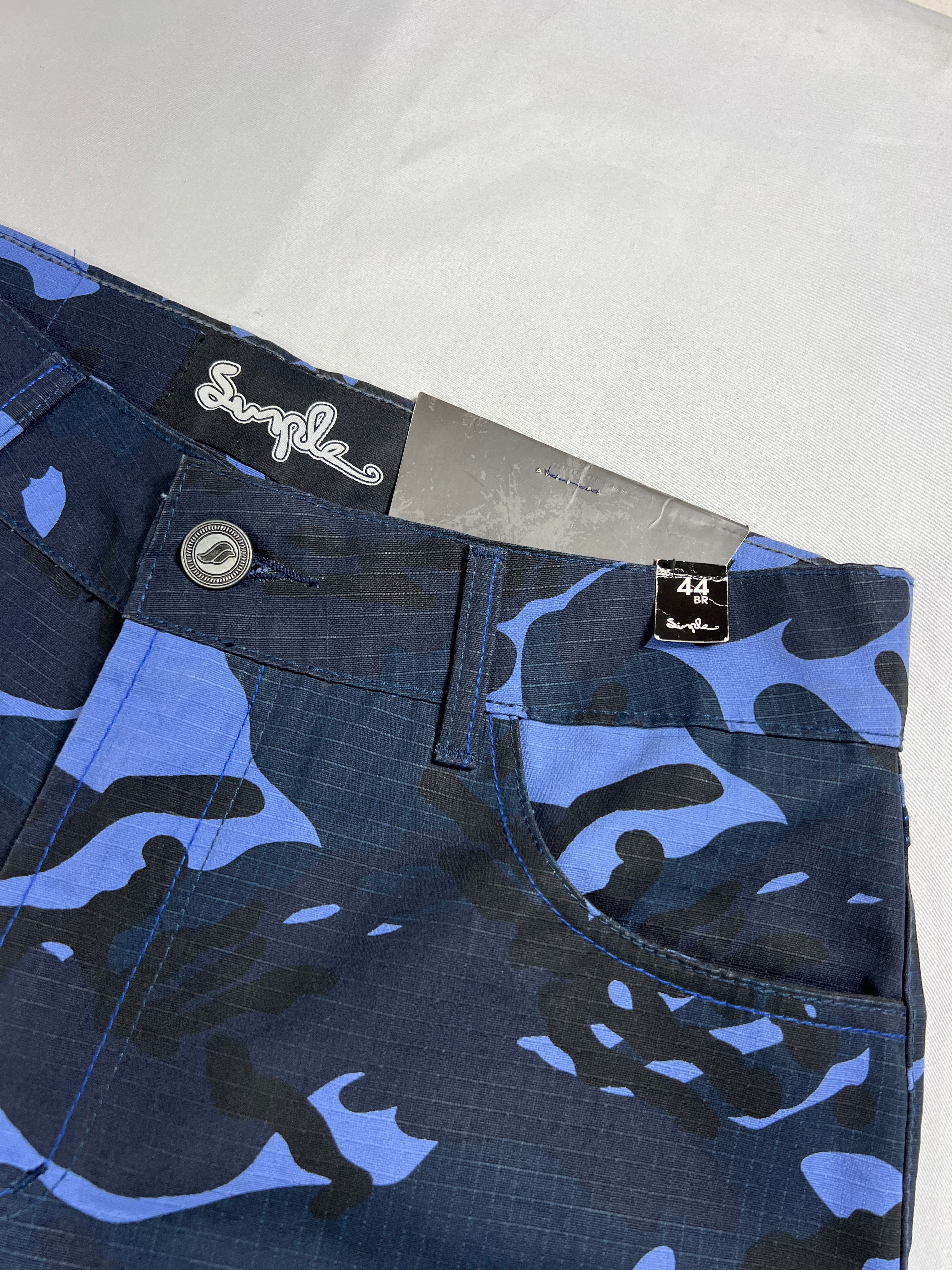 Simple Skate Ripstop Camo Shorts