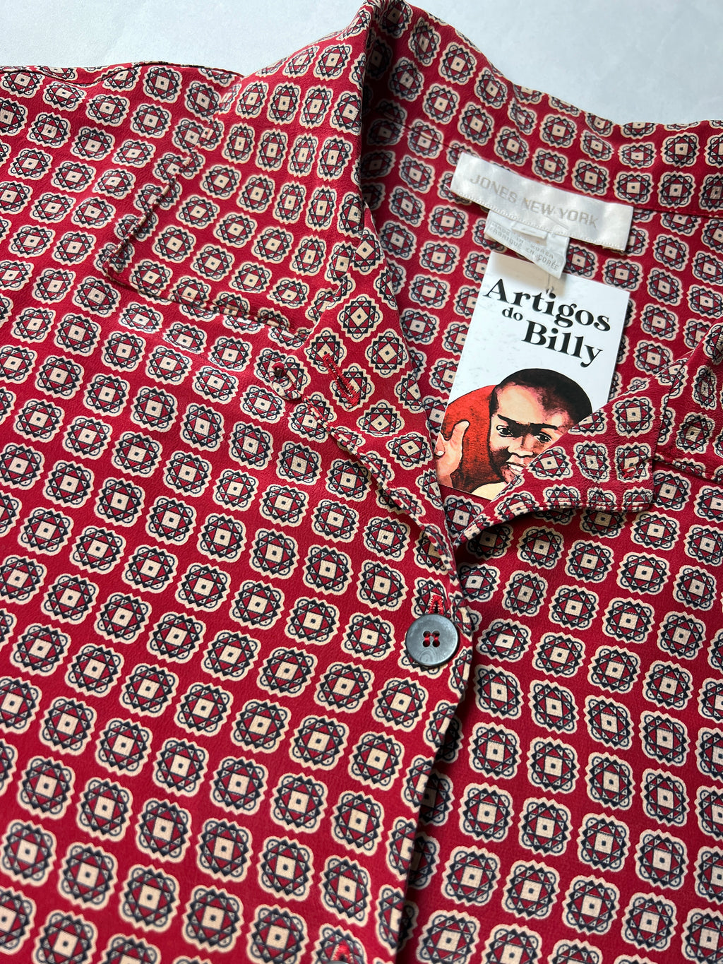 Jones New York Silk Shirt