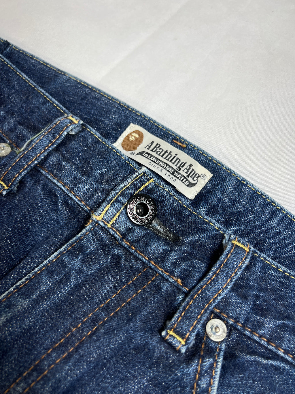 A Bathing Ape Bape Sta Selvedge Denim
