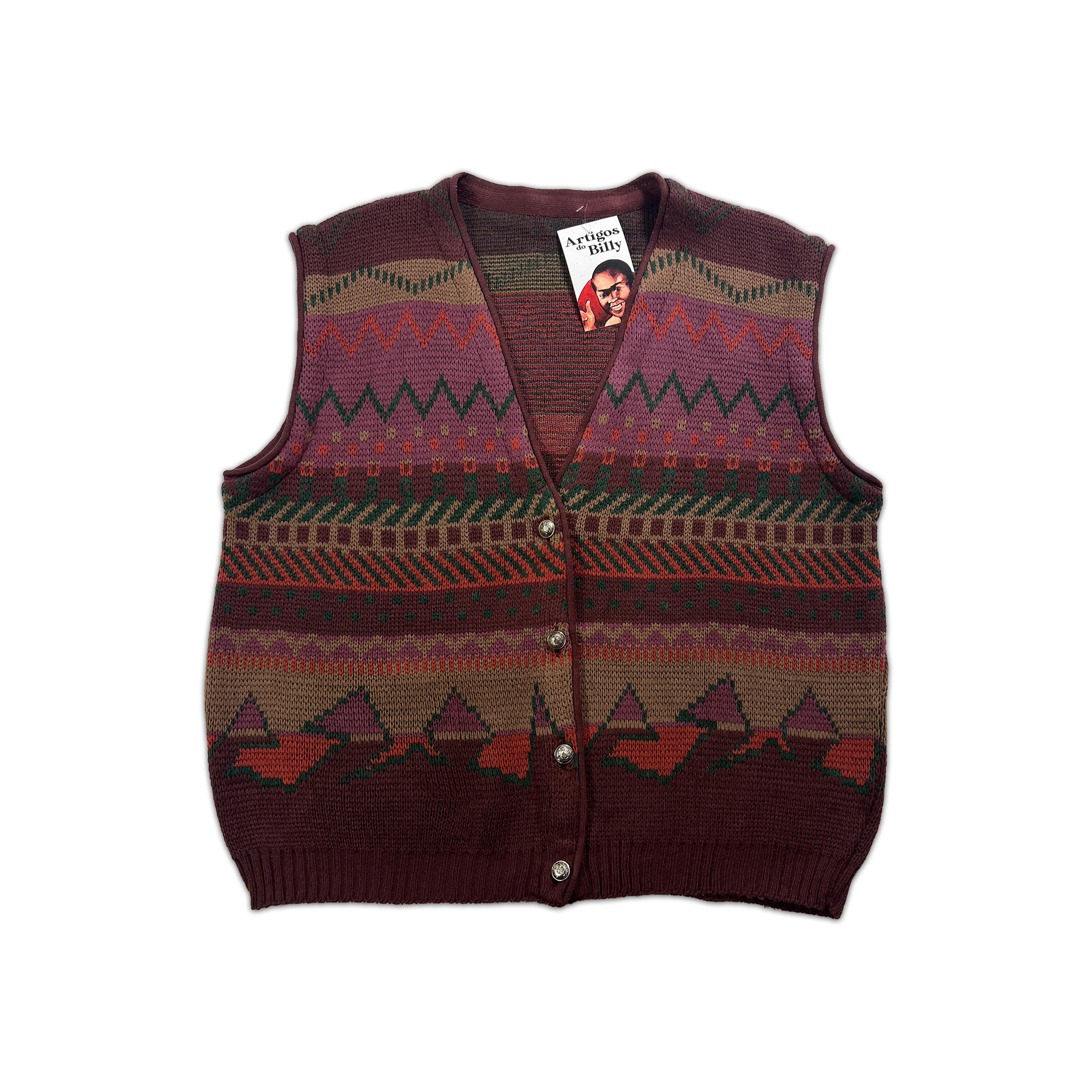 Unbranded Pattern Sweater Vest