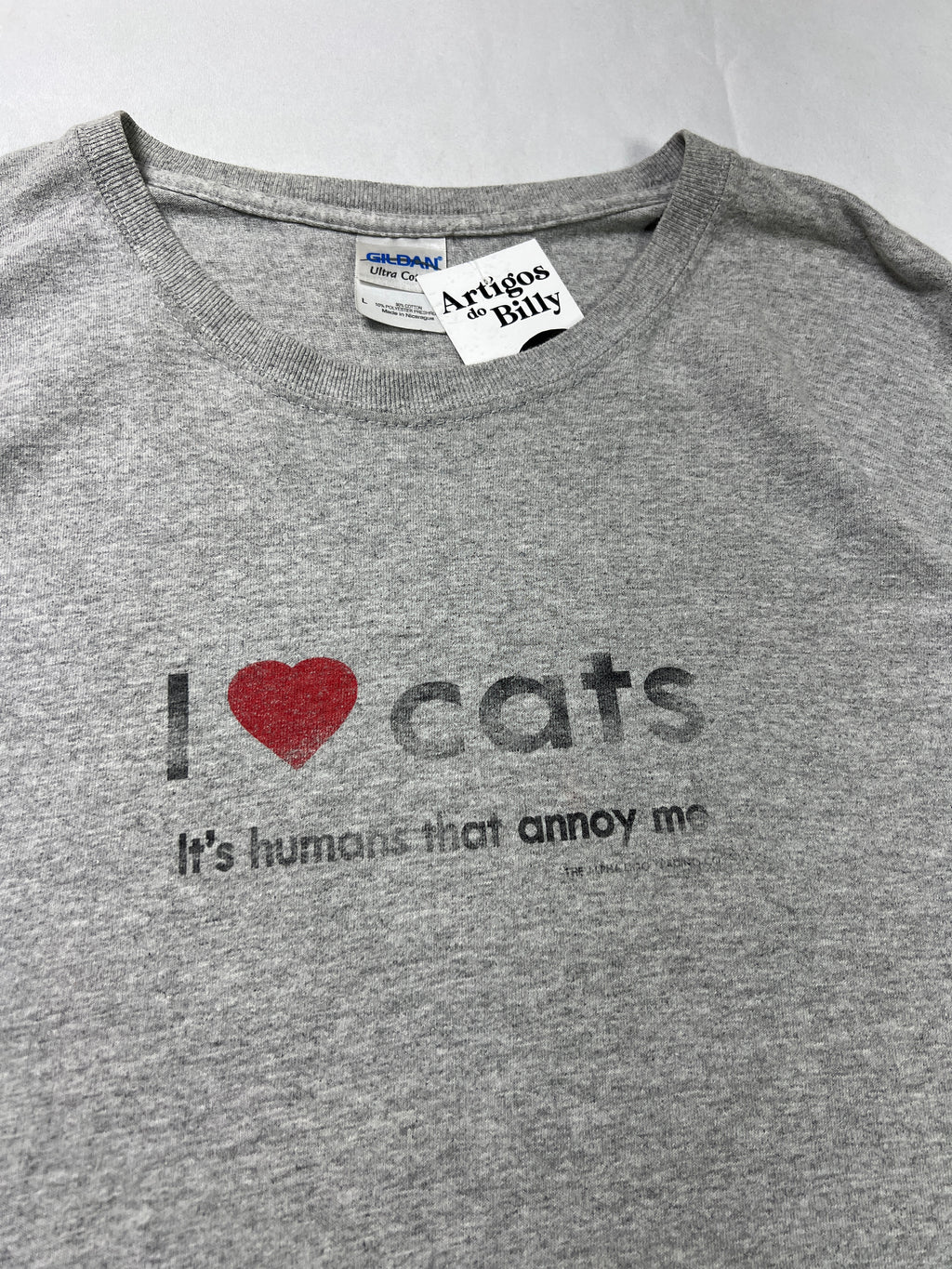Gildan I Love Cats T-Shirt