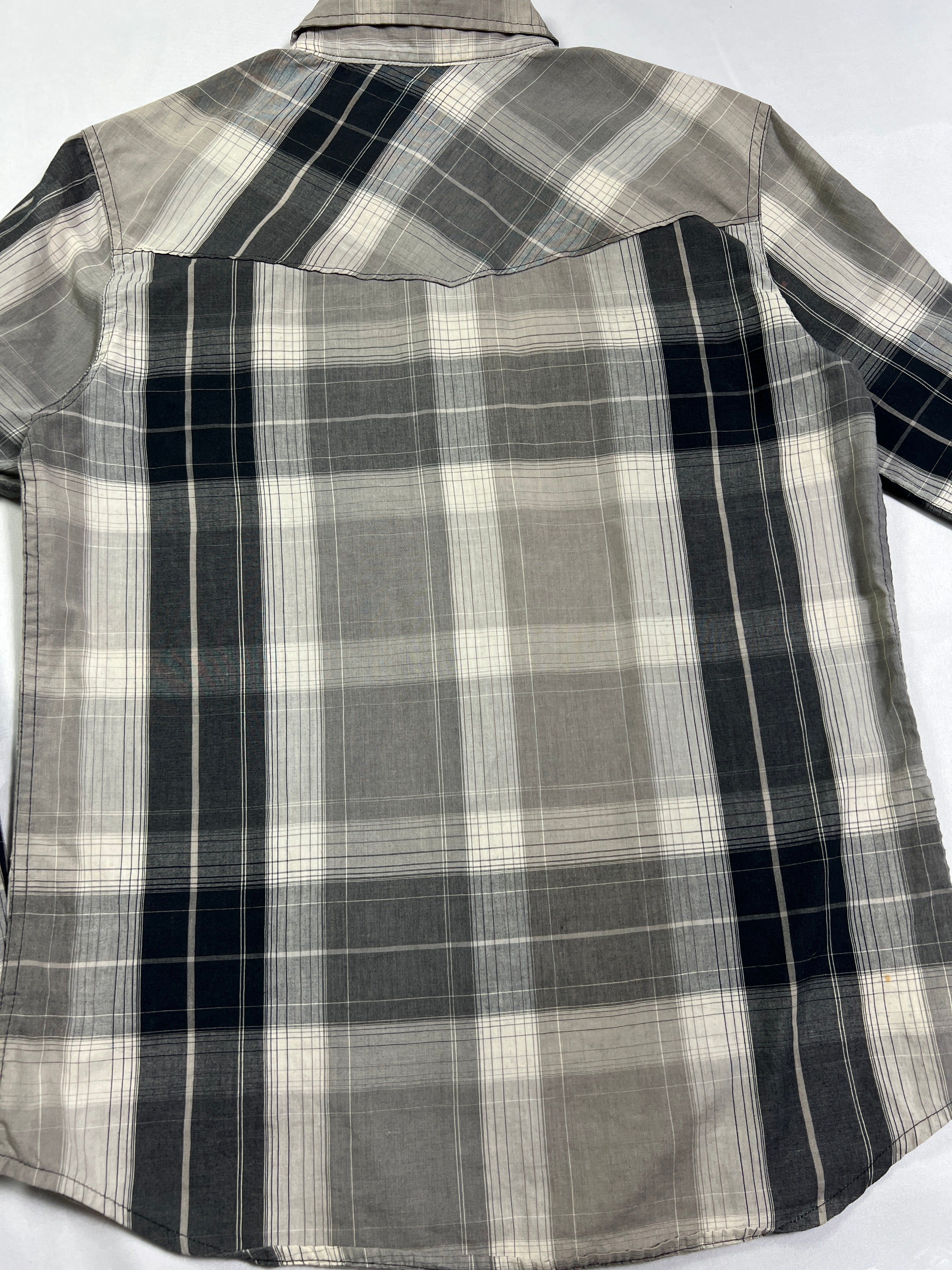 Levi's Pearl Snap Plaid Shirt