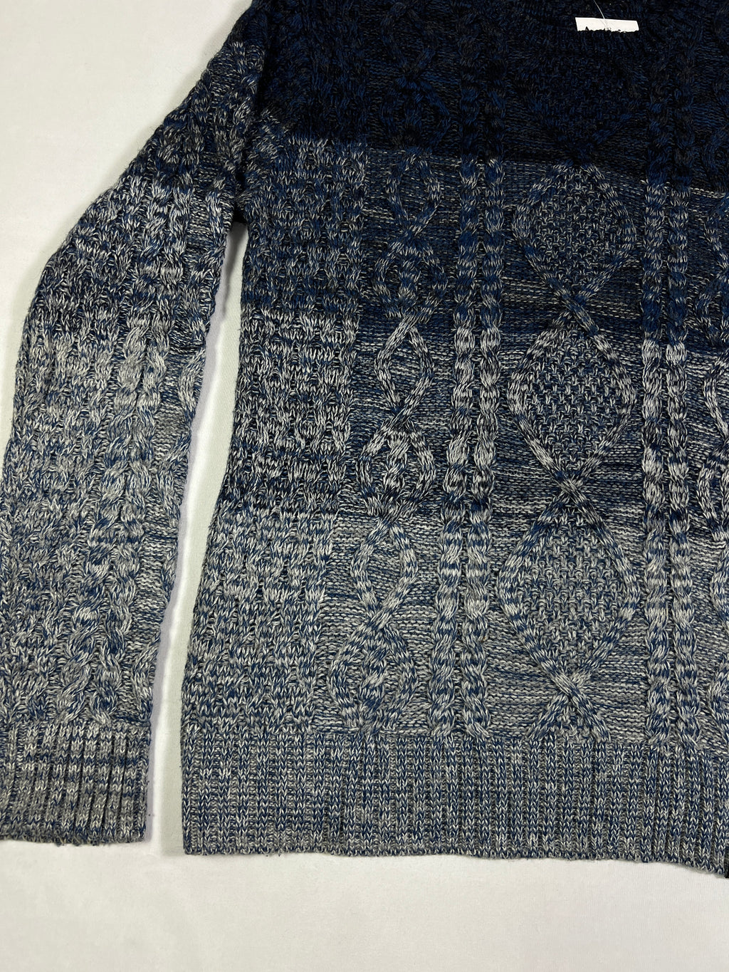 Buckaroo Cable Knit Wool Pullover