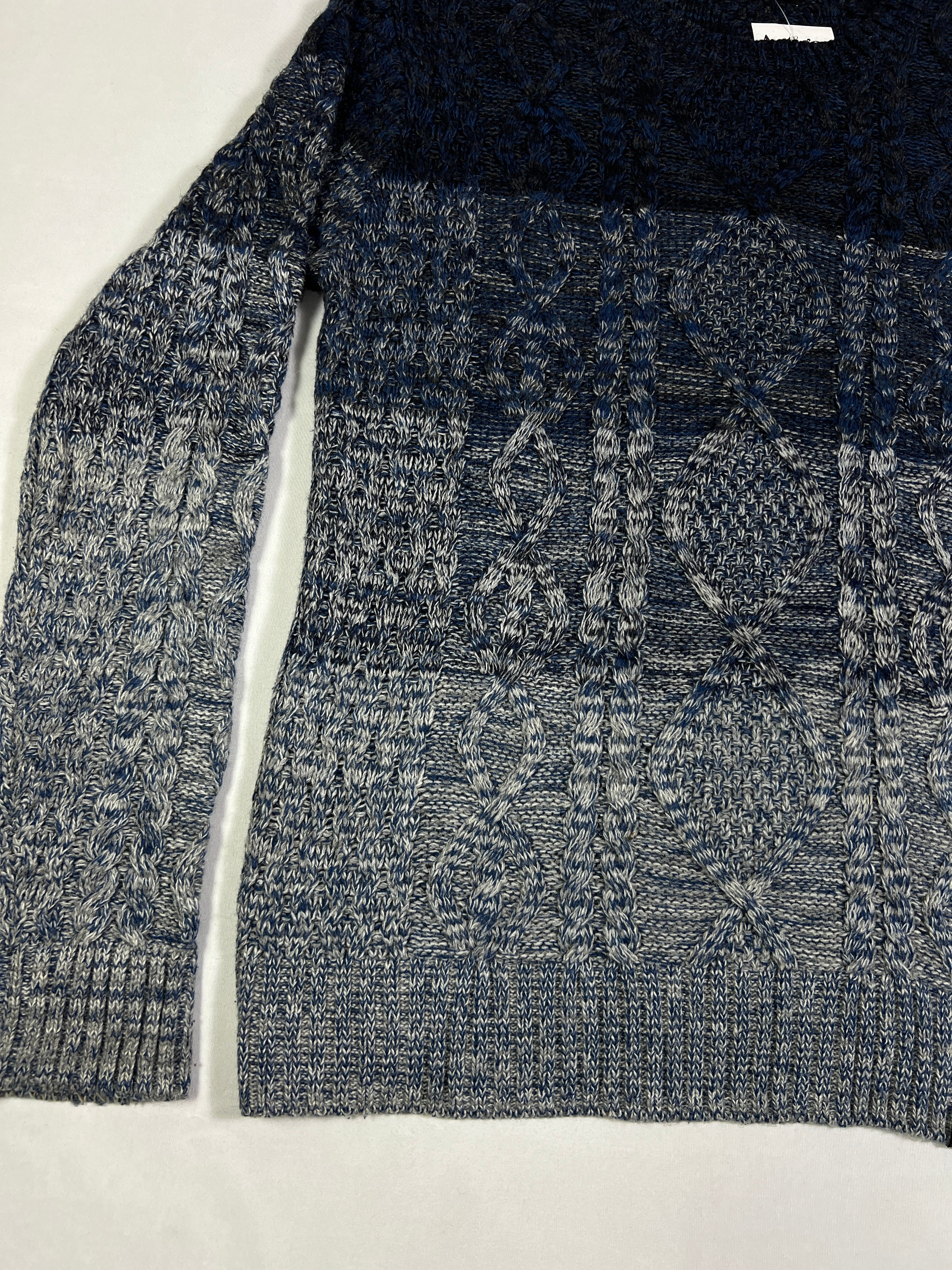 Buckaroo Cable Knit Wool Pullover