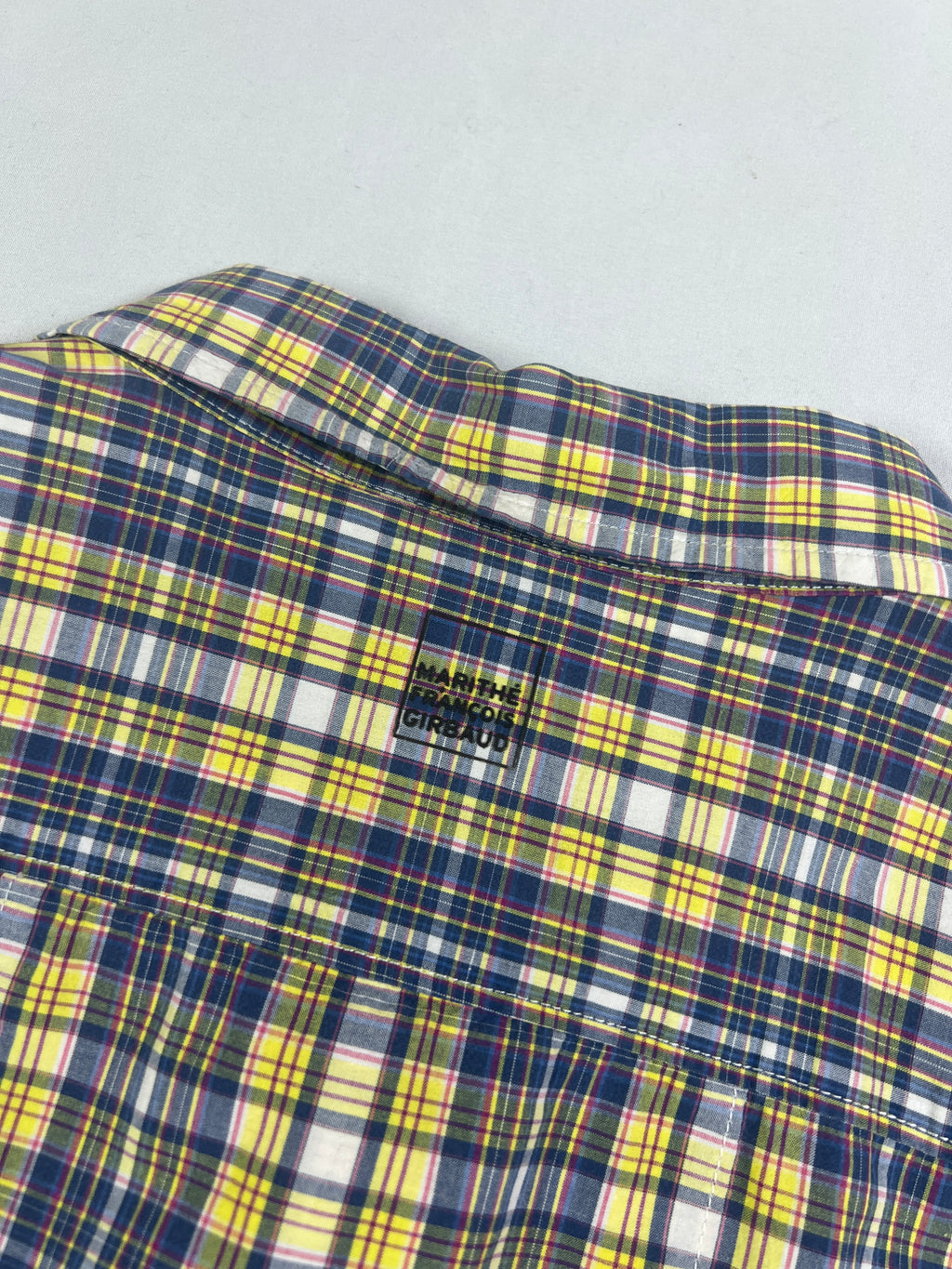 Marithé + François Girbaud Plaid Shirt