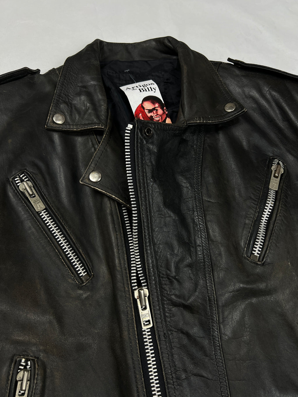 Acropole Biker Leather Jacket