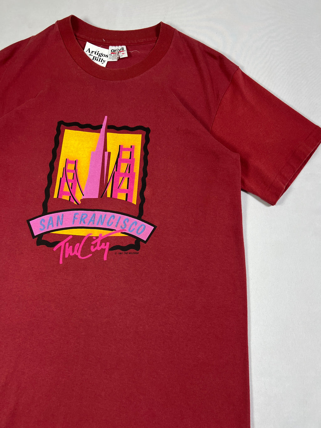 Anvil San Francisco 1991 Souvenir T-Shirt