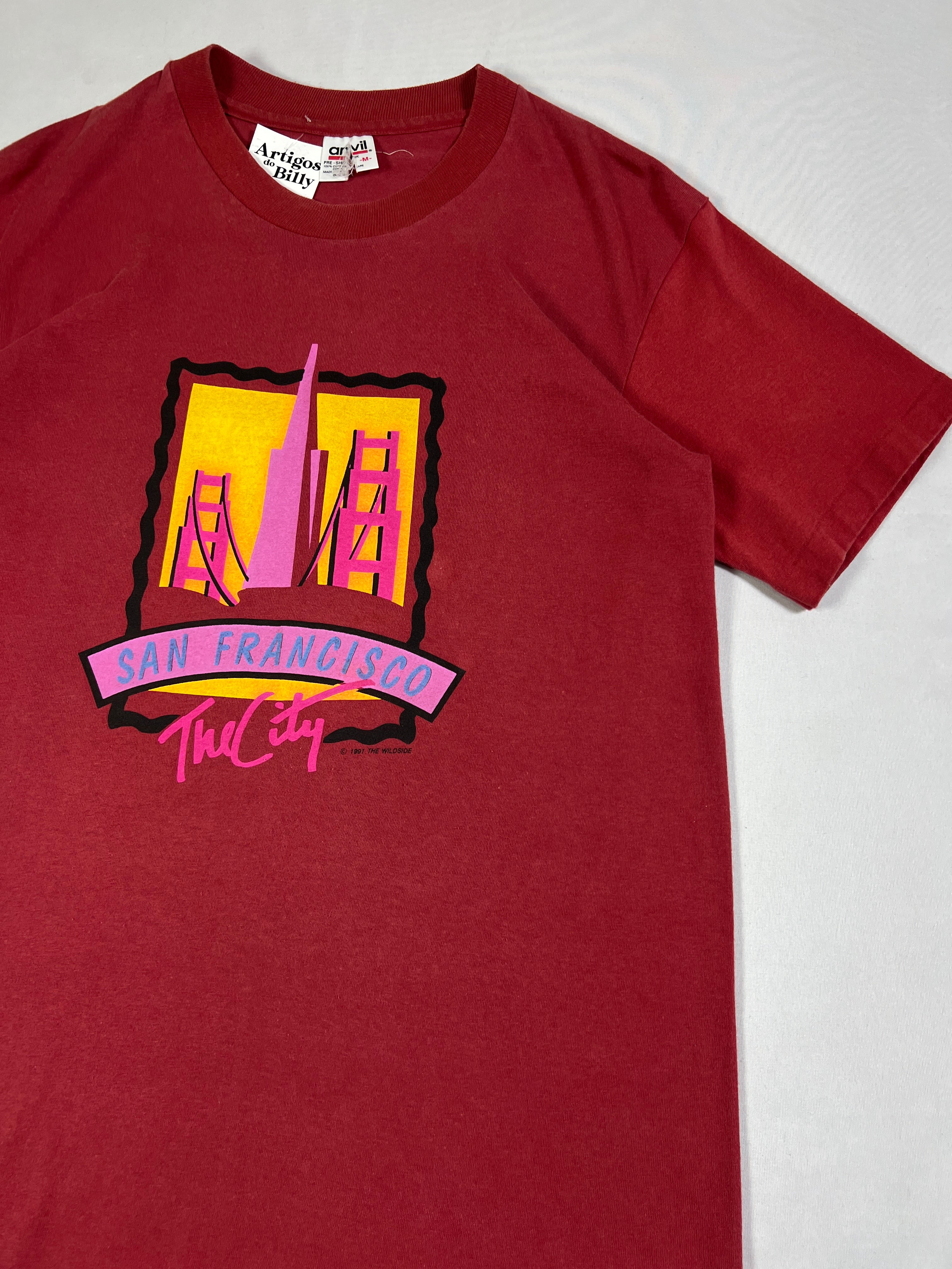 Anvil San Francisco 1991 Souvenir T-Shirt