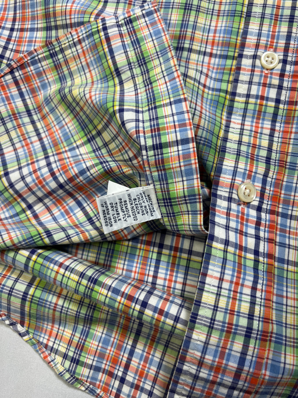 Ralph Lauren Plaid Custom Fit Shirt