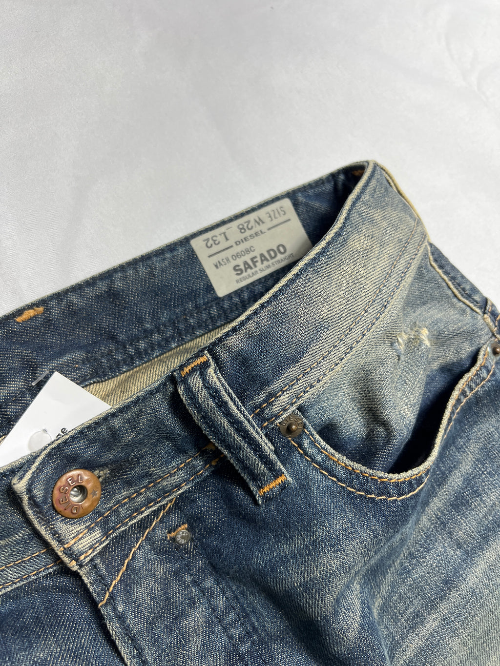 Diesel Safado Destroyed Jeans