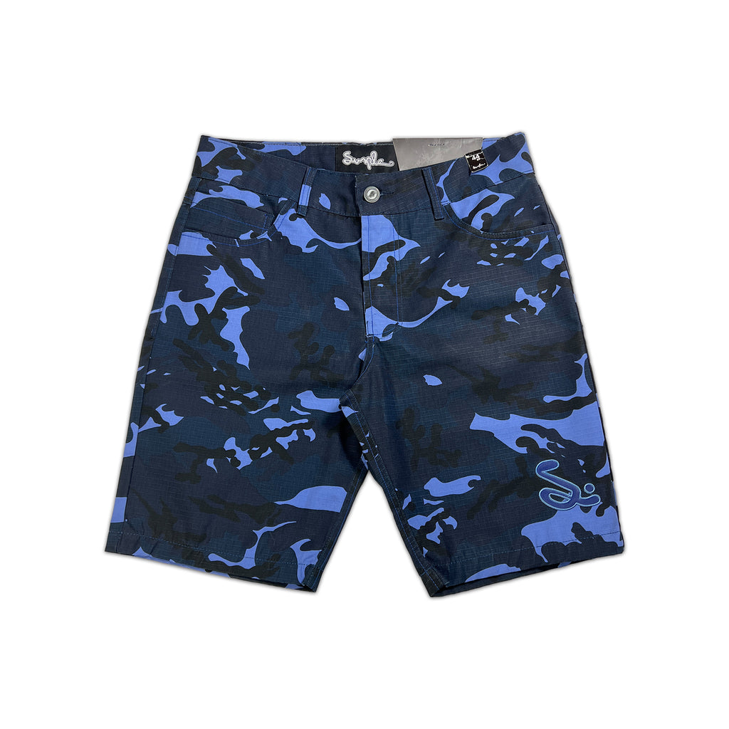 Simple Skate Ripstop Camo Shorts
