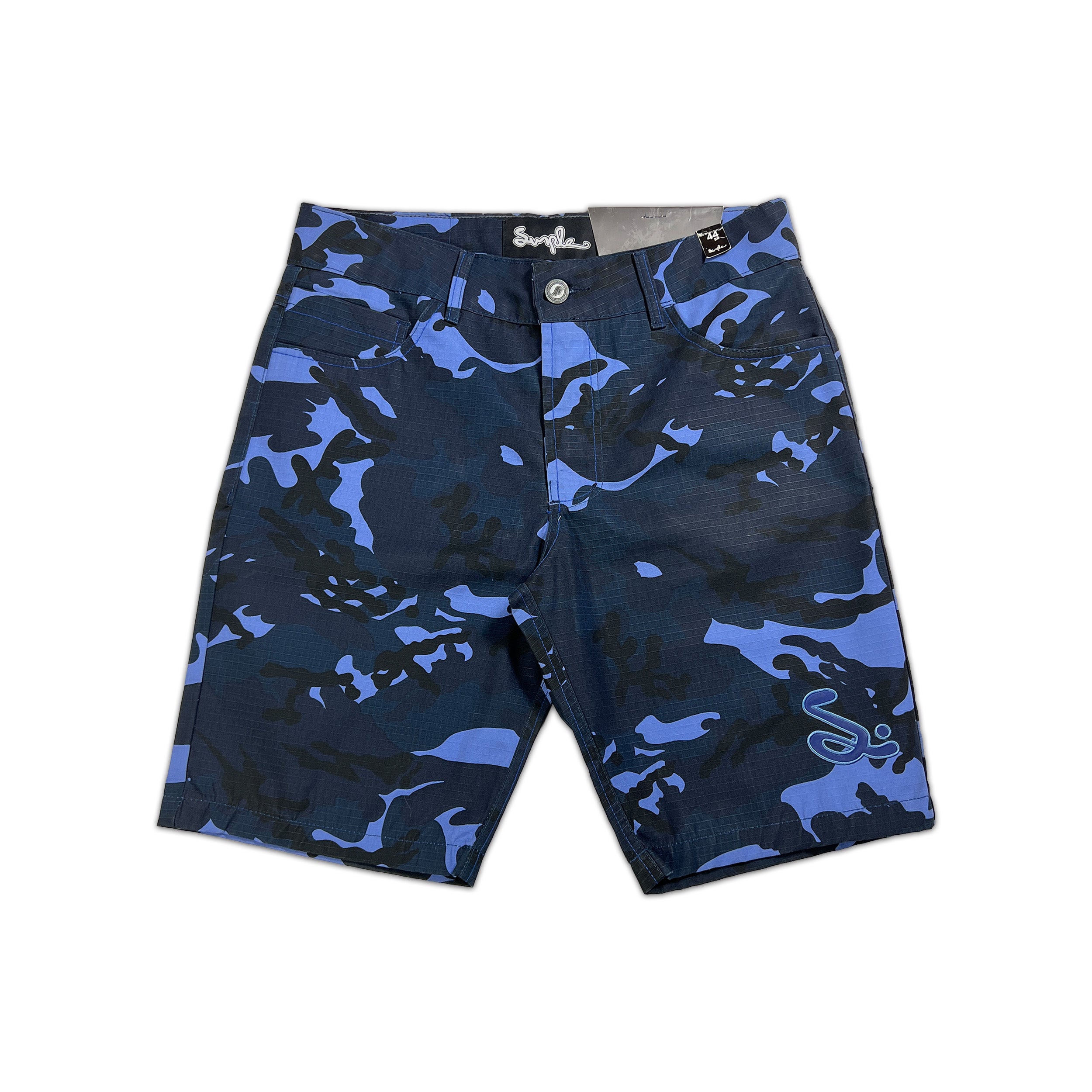 Simple Skate Ripstop Camo Shorts