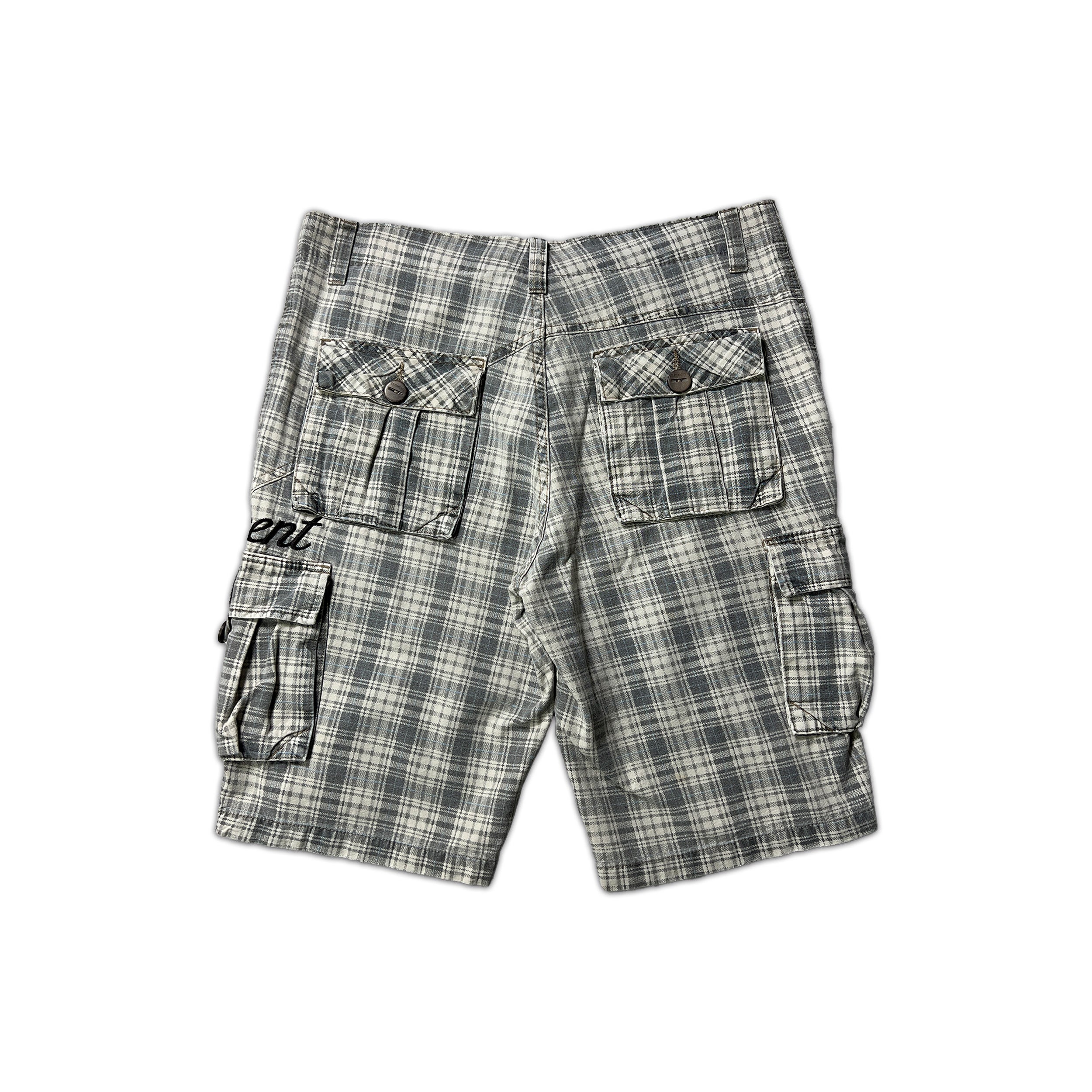Element Plaid Cargo Shorts