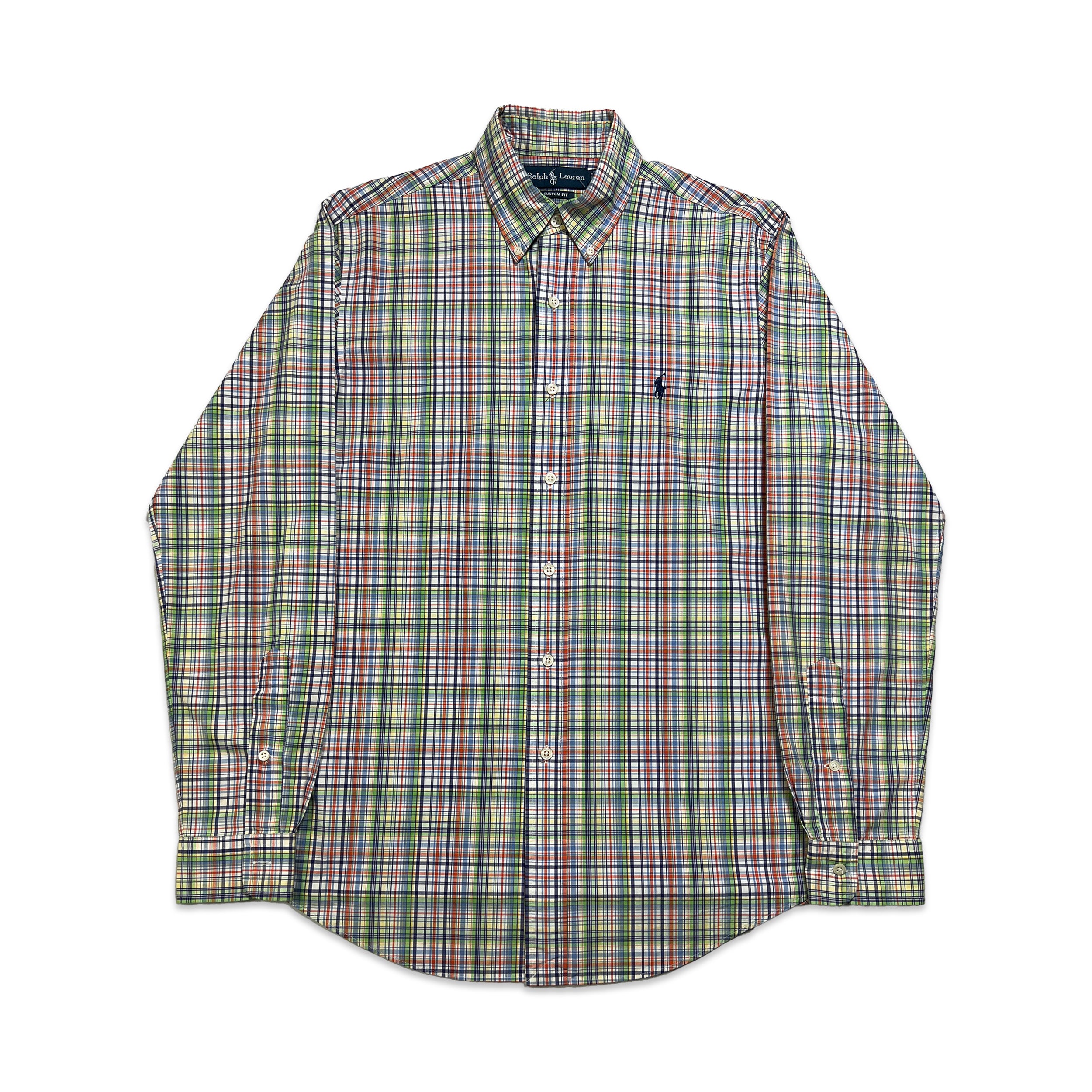 Ralph Lauren Plaid Custom Fit Shirt