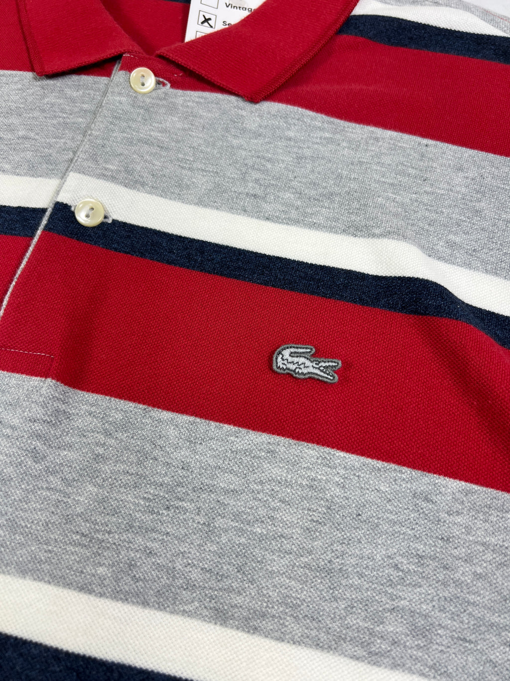 Lacoste Regular Fit Striped Polo Shirt