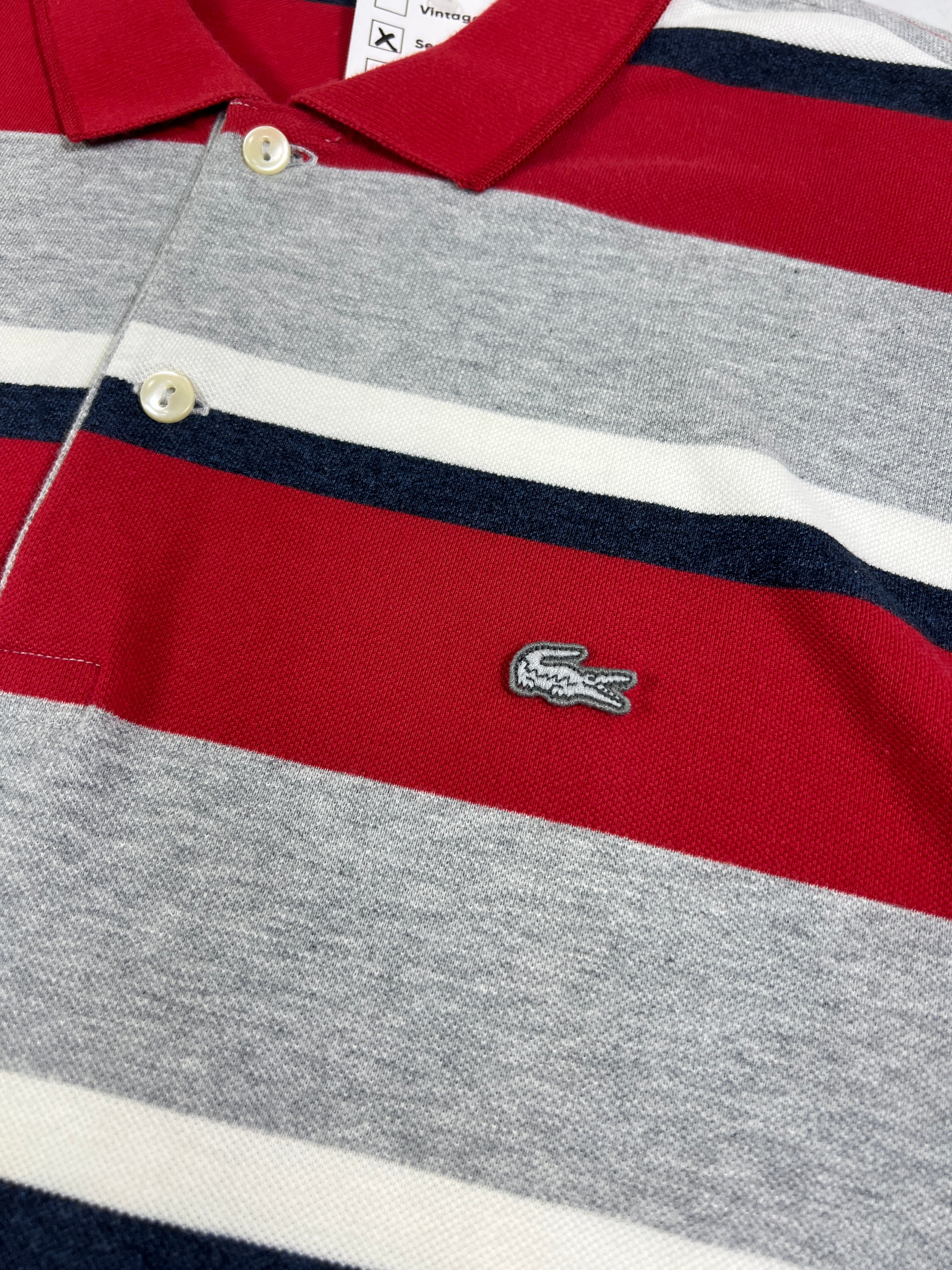 Lacoste Regular Fit Striped Polo Shirt